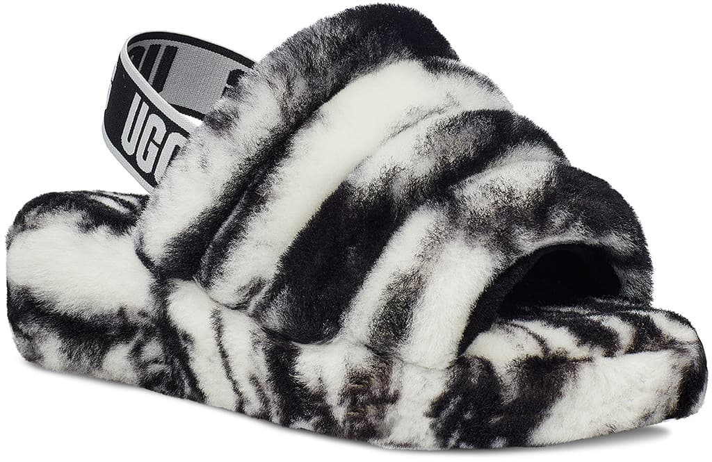 Product gallery image number 1 for product Fluff Yeah Slide Marble Shoes - Women’s