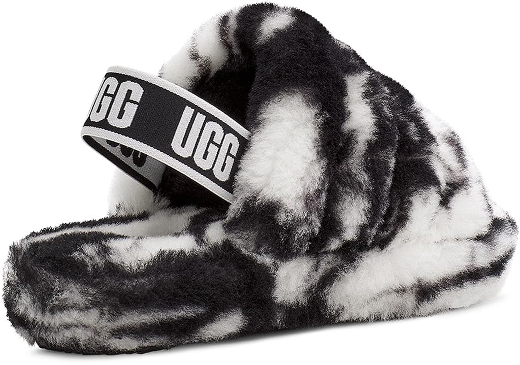 Product gallery image number 3 for product Fluff Yeah Slide Marble Slippers - Kids