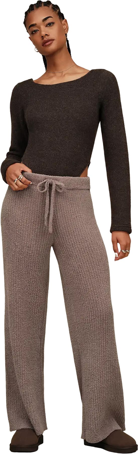 Product gallery image number 2 for product Couria Straight-Leg Rib Pant - Women's