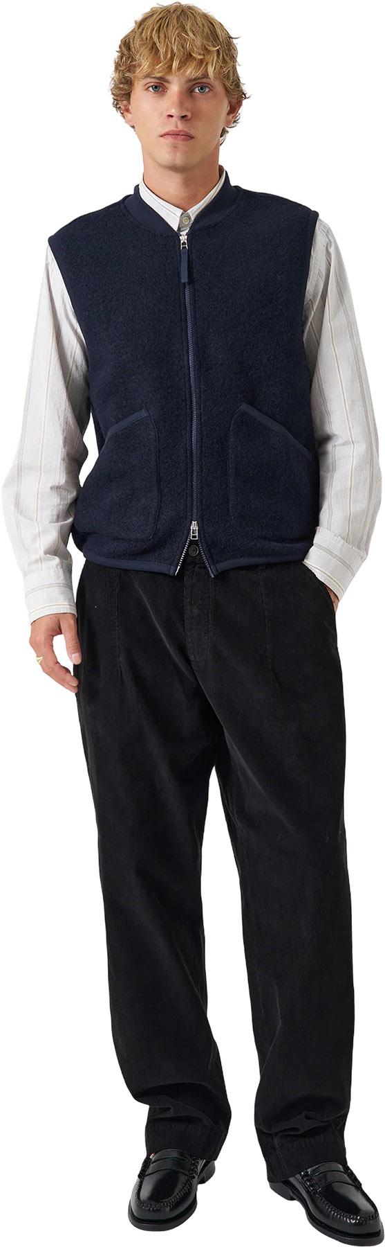 Product gallery image number 5 for product Wool Fleece Zip Waistcoat - Men's