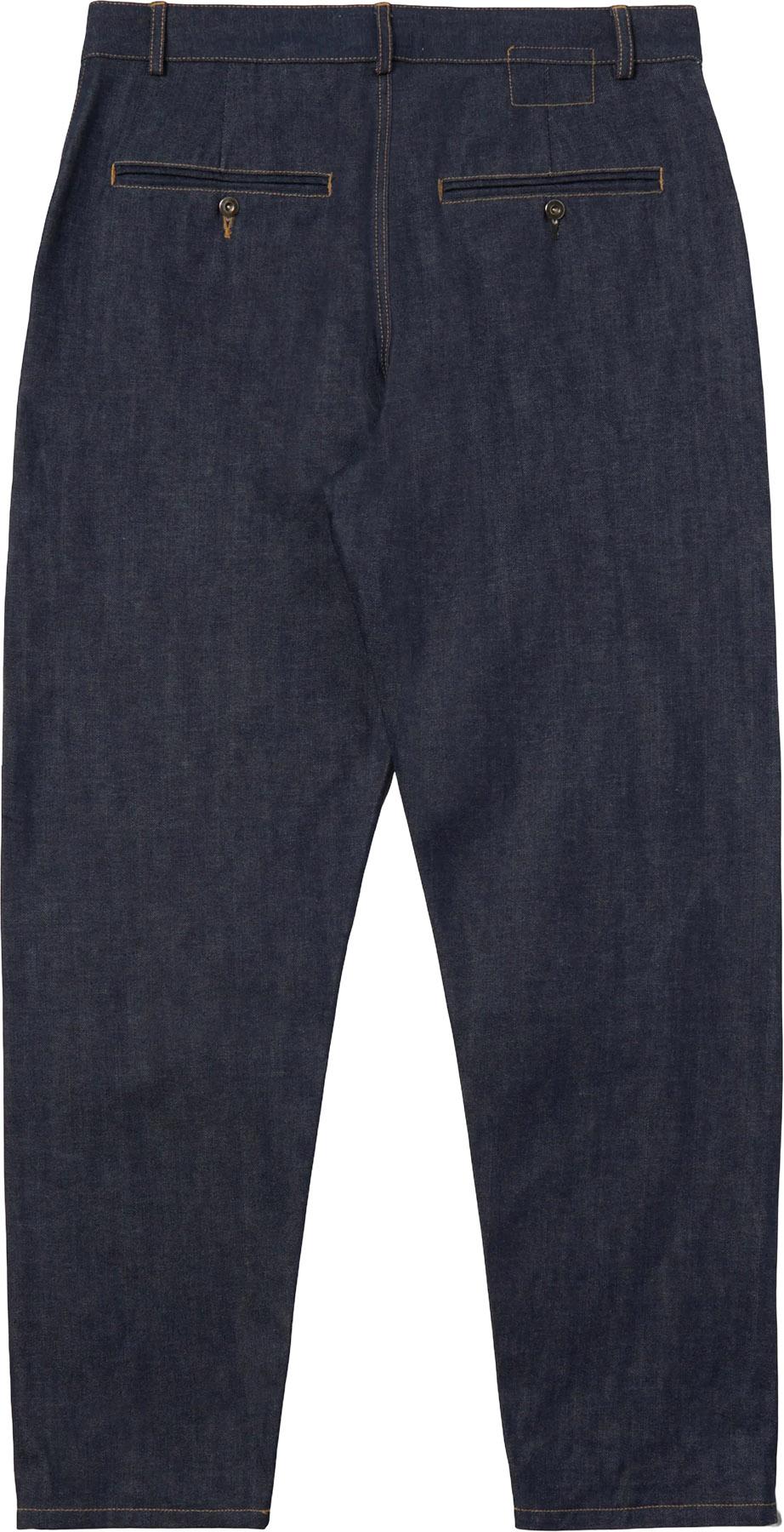 Product gallery image number 3 for product Selvedge Denim Military Chino Trousers - Men's