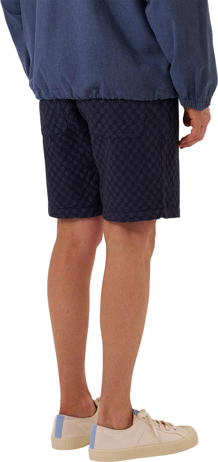 Product gallery image number 2 for product Short en tissu gaufré à pois Simple - Homme