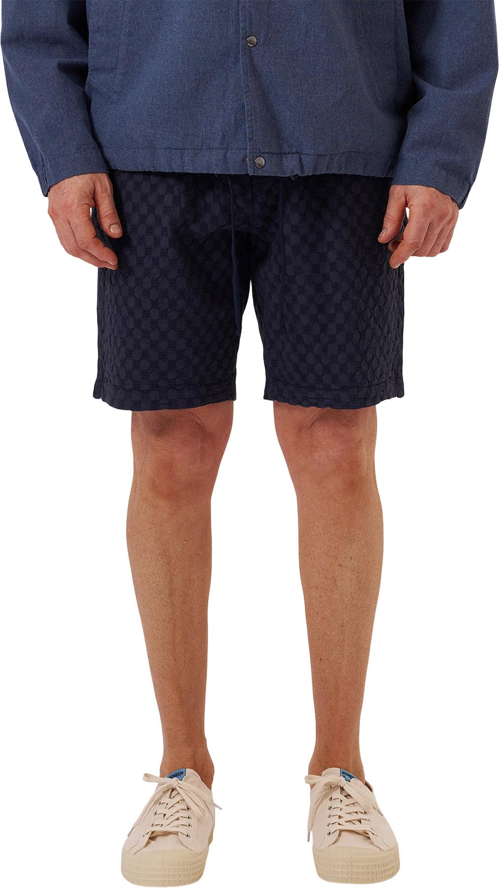 Product gallery image number 5 for product Short en tissu gaufré à pois Simple - Homme