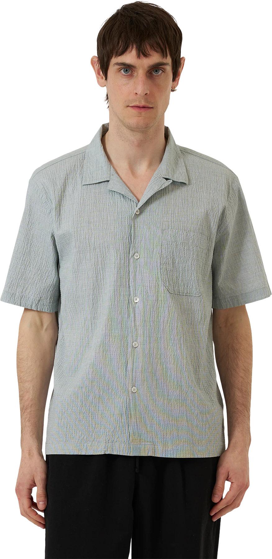 Product gallery image number 5 for product Chemise en tissu gaufré Road - Homme