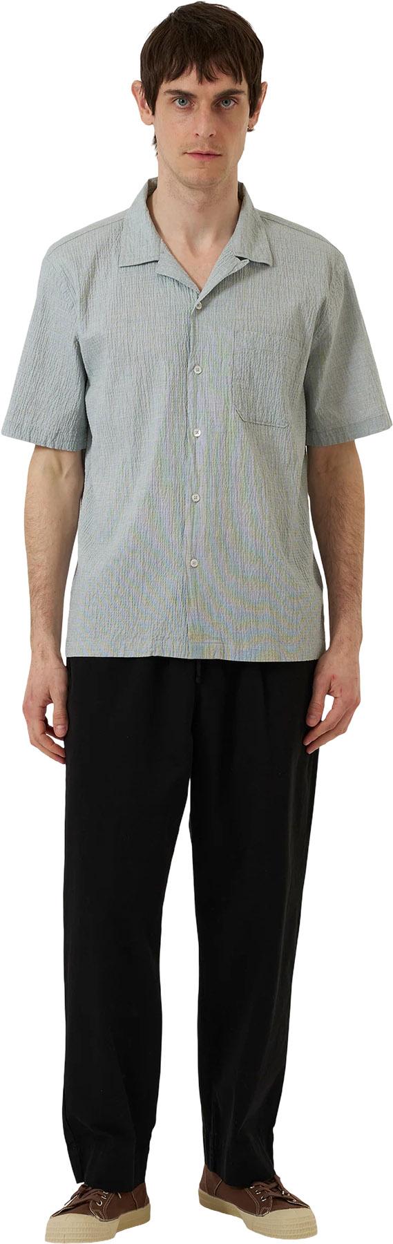 Product gallery image number 6 for product Chemise en tissu gaufré Road - Homme