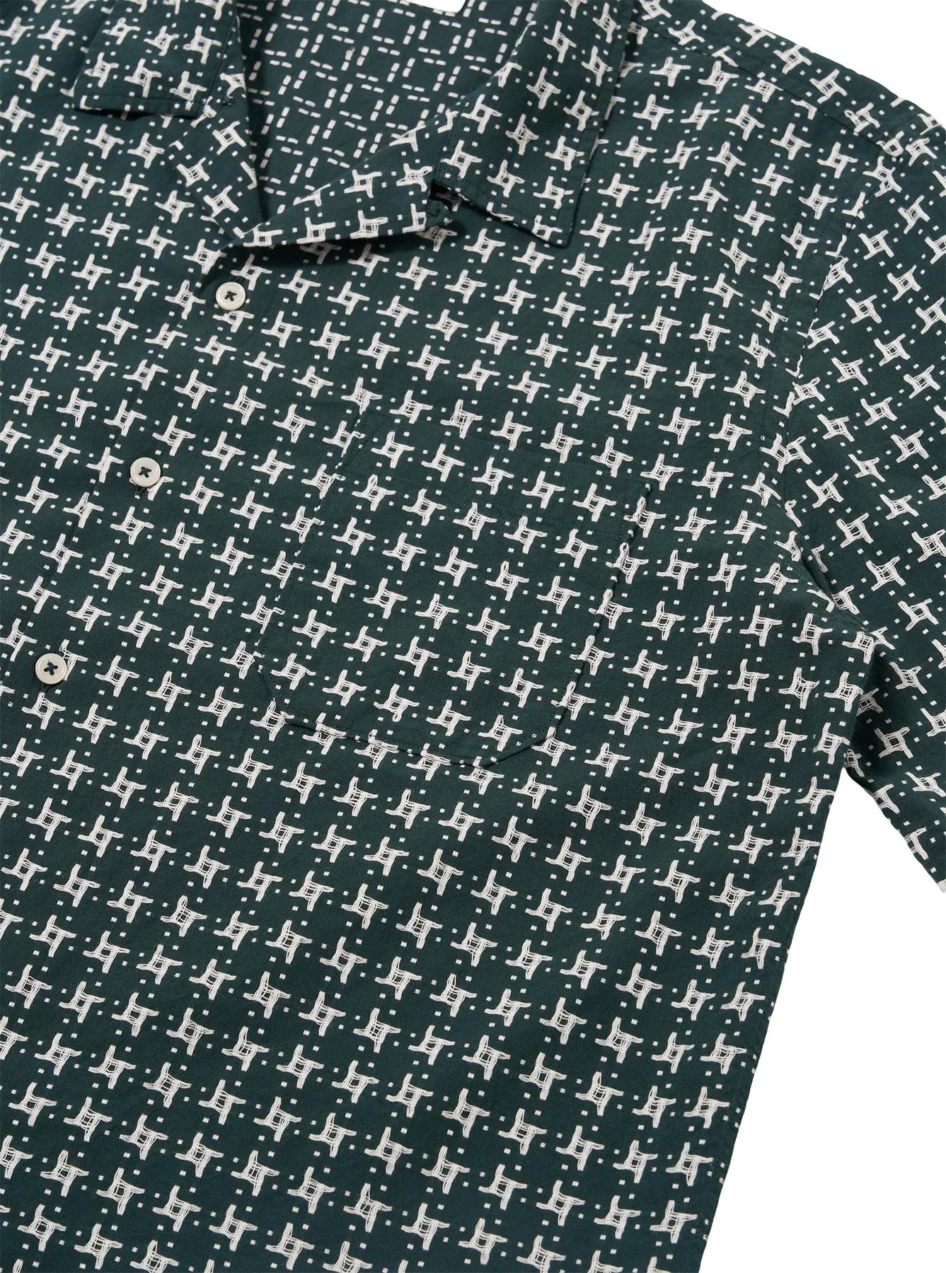 Product gallery image number 3 for product Chemise en coton Rhodes 8 Road - Homme