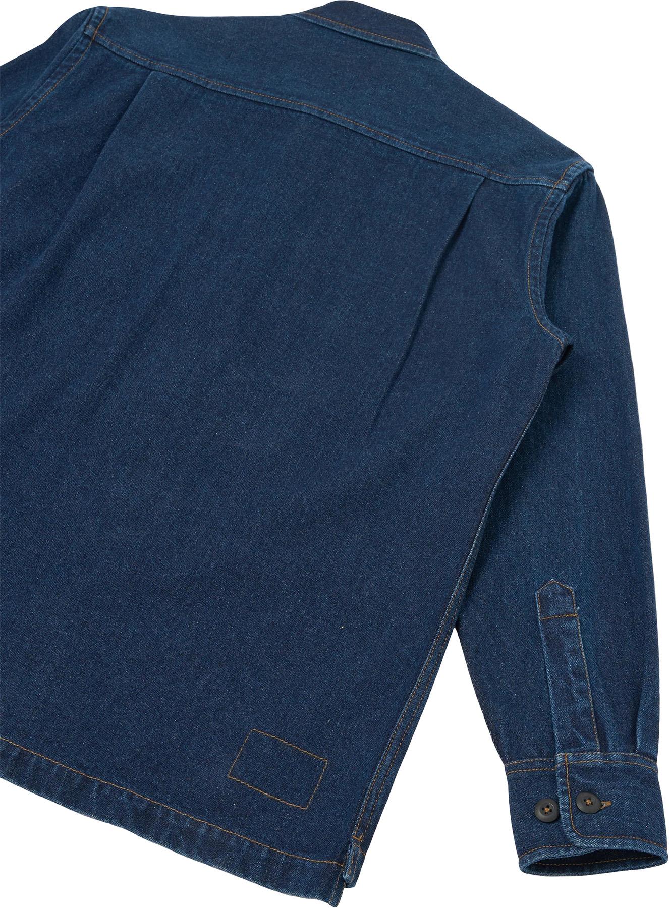 Numéro de l'image de la galerie de produits 3 pour le produit Chemise de travail en denim à coutures contrastantes Fatigue - Homme