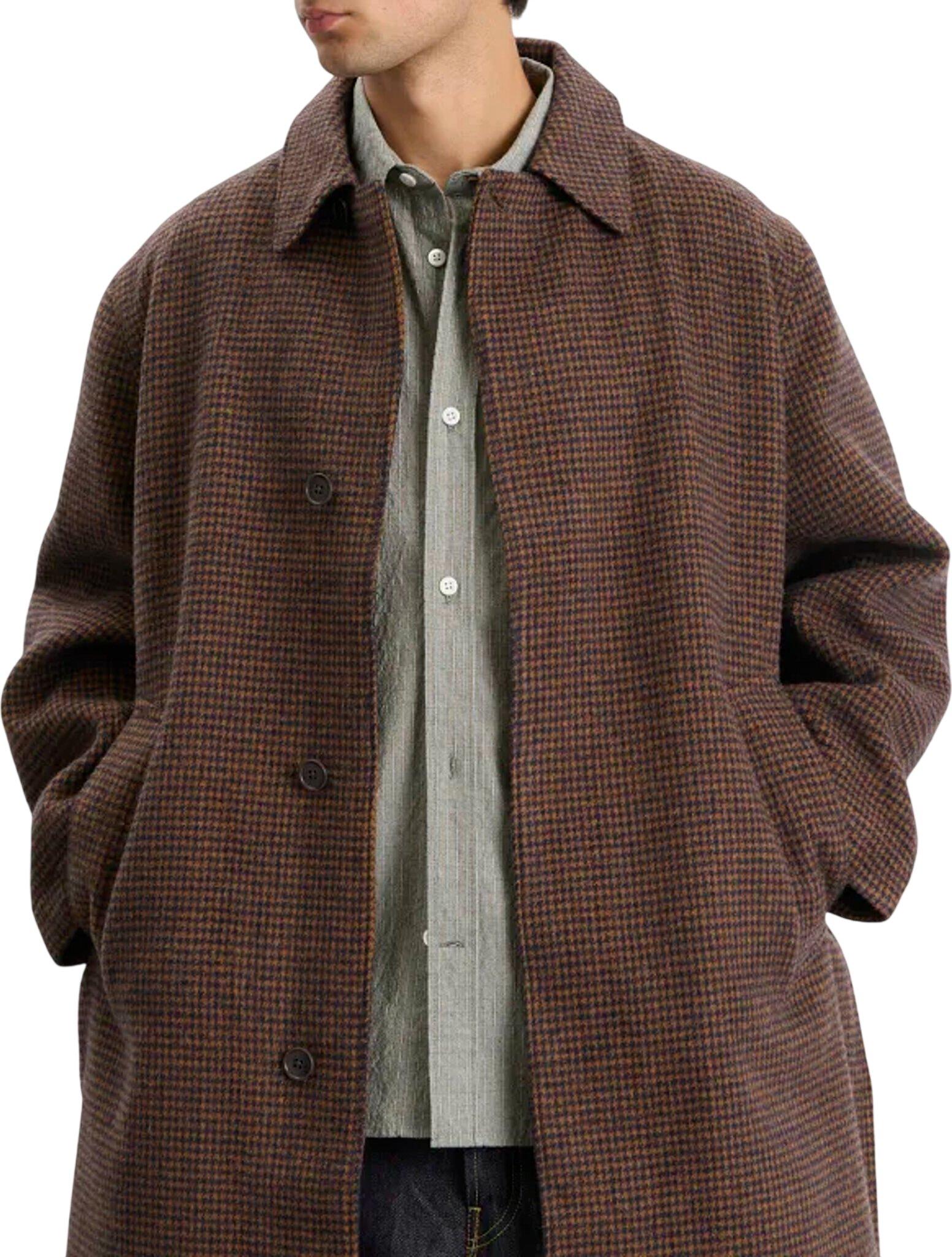 Product gallery image number 2 for product Stan Wool Tweed Mix Coat - Men's
