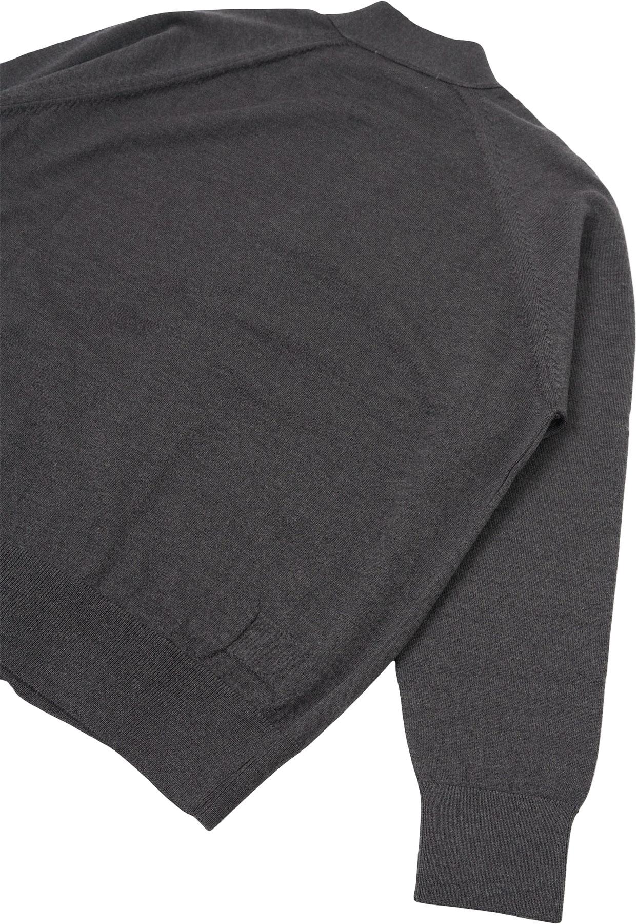 Numéro de l'image de la galerie de produits 2 pour le produit Cardigan ample en laine mérinos II - Homme