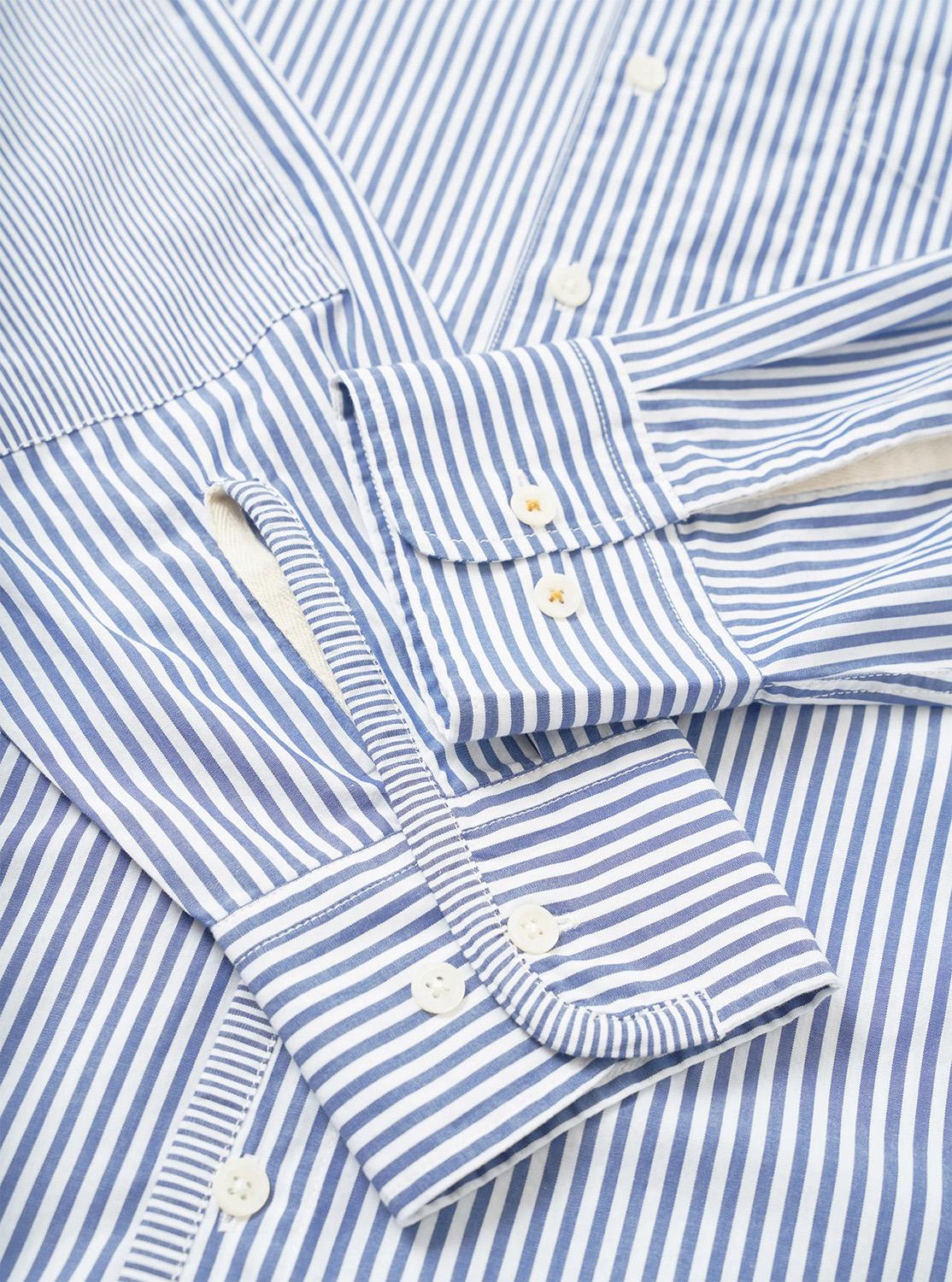 Numéro de l'image de la galerie de produits 5 pour le produit Chemise en coton à empiècements Queens - Homme