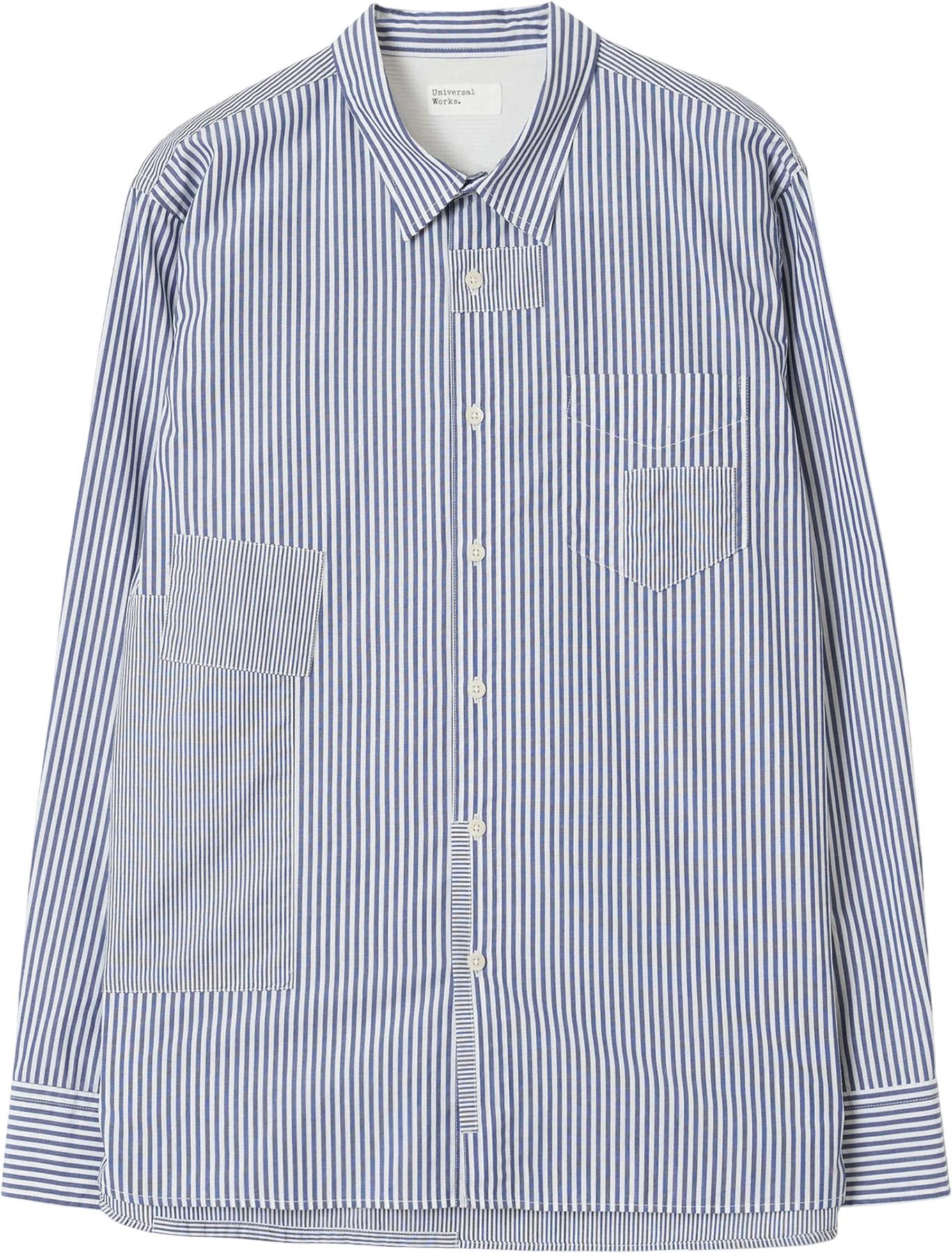 Image de produit pour Chemise en coton à empiècements Queens - Homme