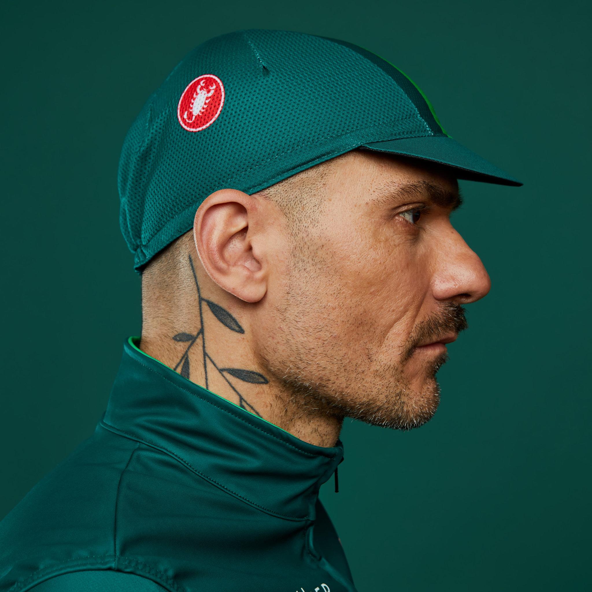 Product gallery image number 2 for product Vallier x Castelli Team Cycling Cap - Men's