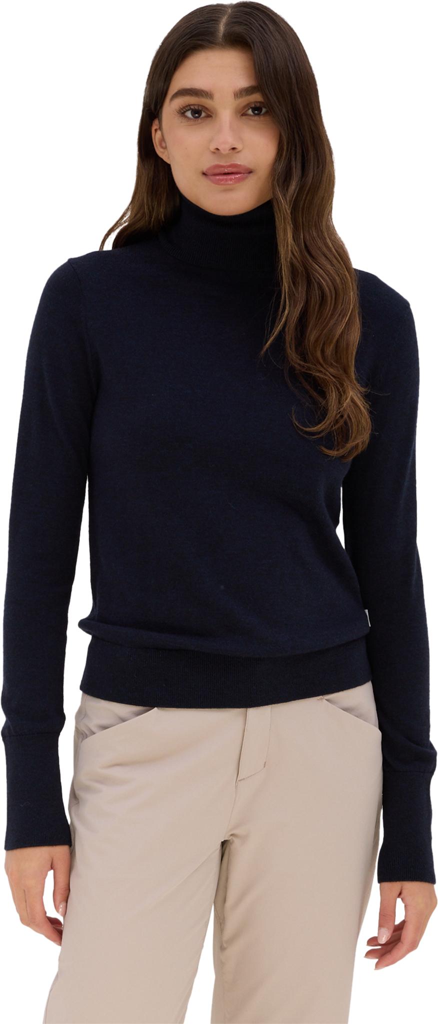 Product gallery image number 4 for product New Haven Lightweight Merino Turtleneck Knit Sweater - Women's