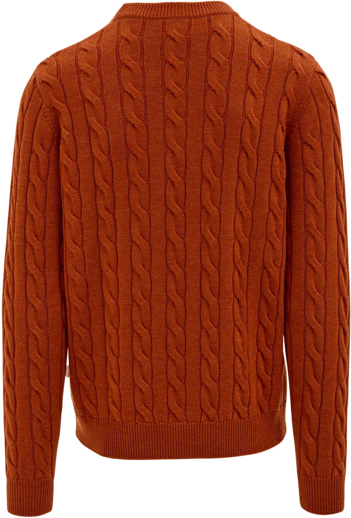 Product gallery image number 2 for product Chandail mi-épais torsadé en mérinos Dalston - Unisexe