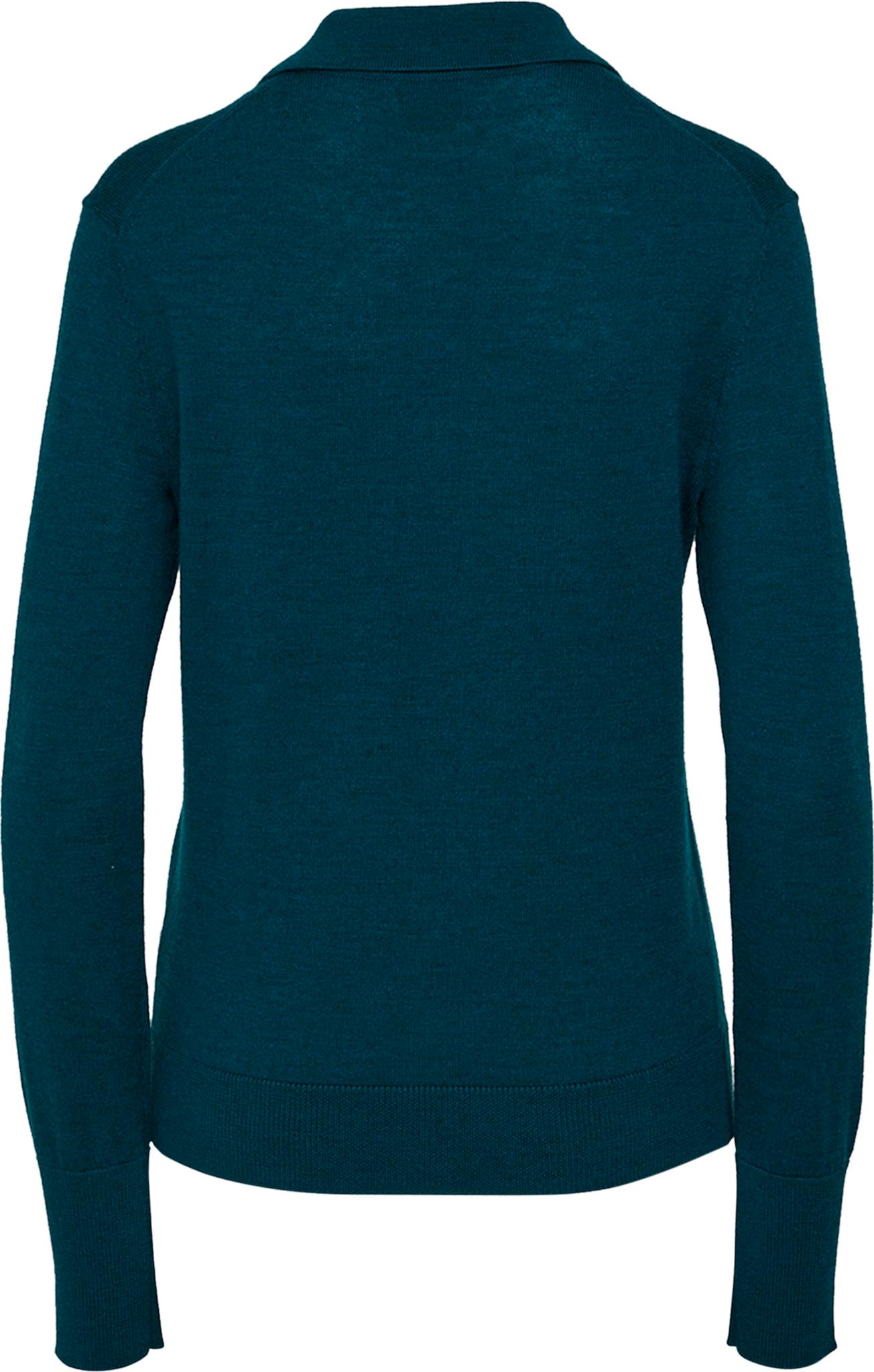 Product gallery image number 2 for product Alvalade Lightweight Long-Sleeve Merino Knit Polo - Women's