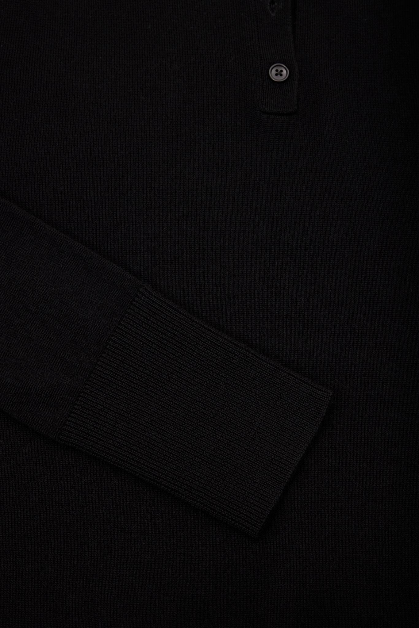 Product gallery image number 4 for product Alvalade Lightweight Long-Sleeve Merino Knit Polo - Women's