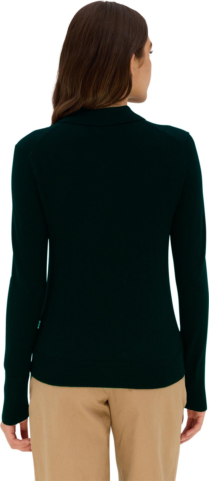 Product gallery image number 5 for product Alvalade Lightweight Long-Sleeve Merino Knit Polo - Women's