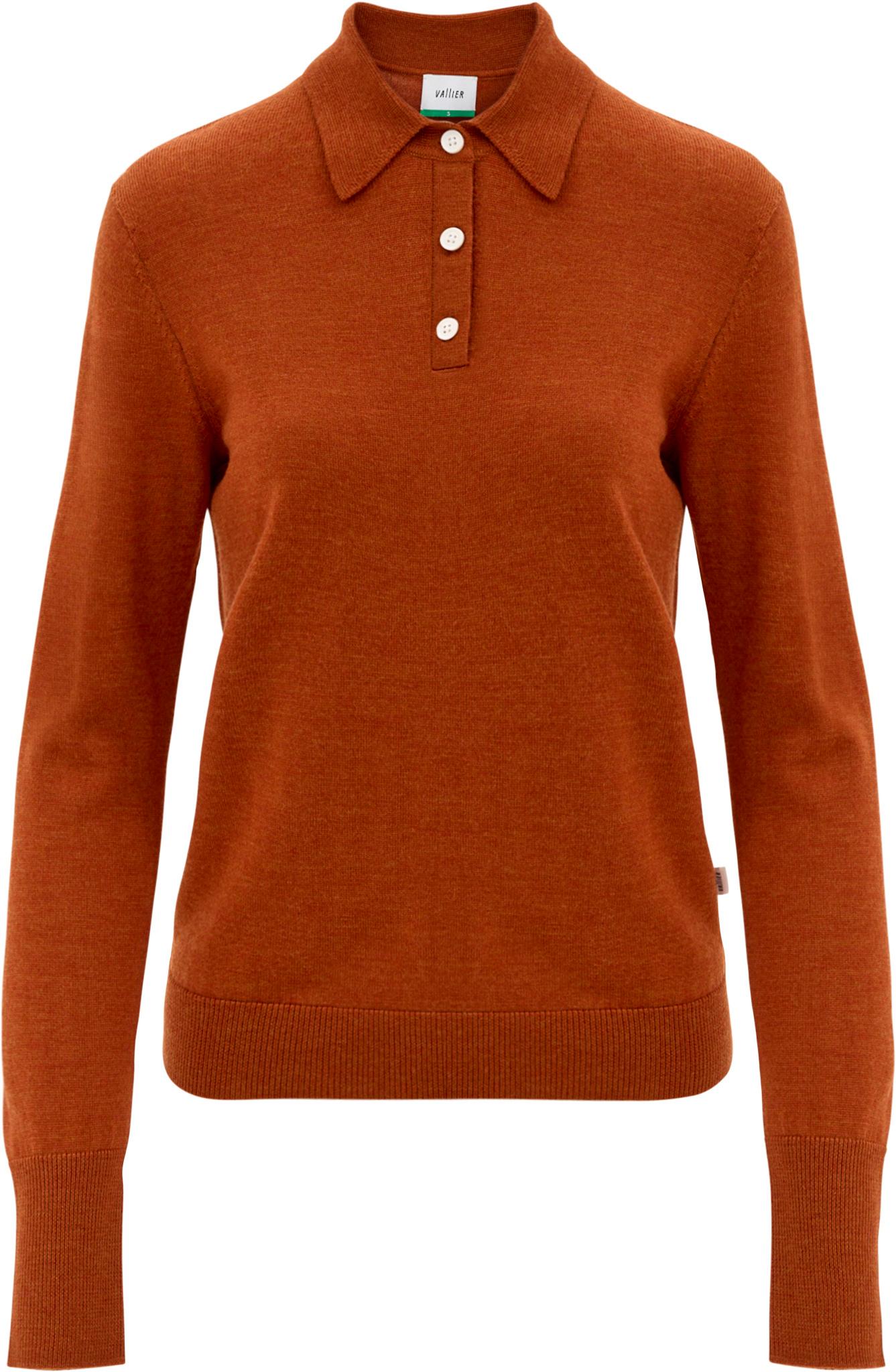 Product image for Alvalade Lightweight Long-Sleeve Merino Knit Polo - Women's