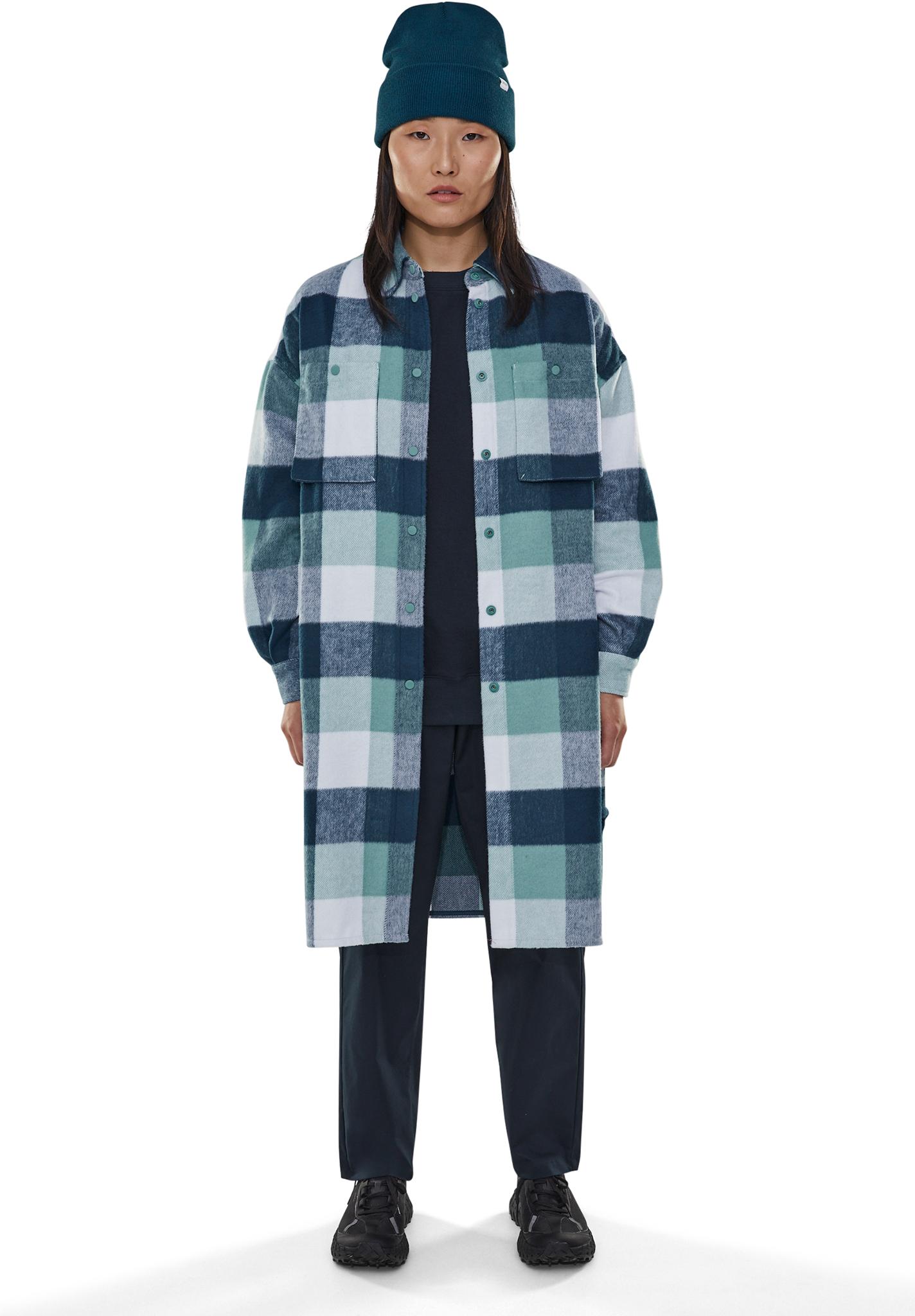 Product gallery image number 4 for product Bellingham Long Plaid Shirt Jacket - Women's