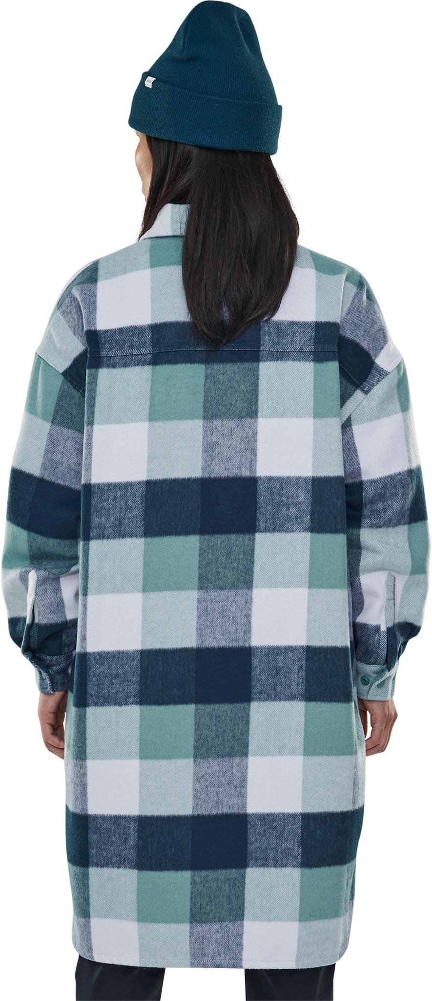Product gallery image number 2 for product Bellingham Long Plaid Shirt Jacket - Women's