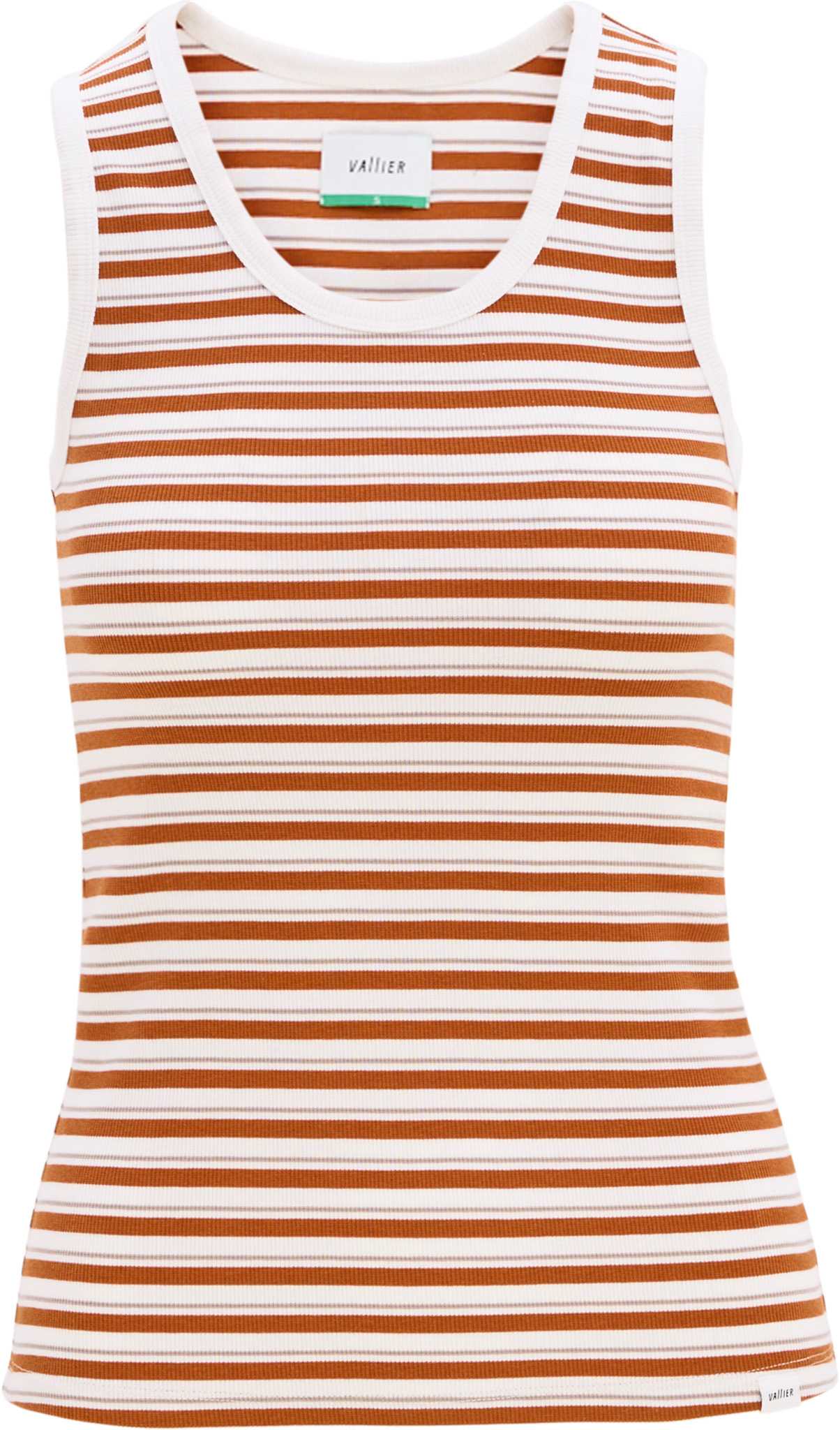 Vibrant Rust Stripes