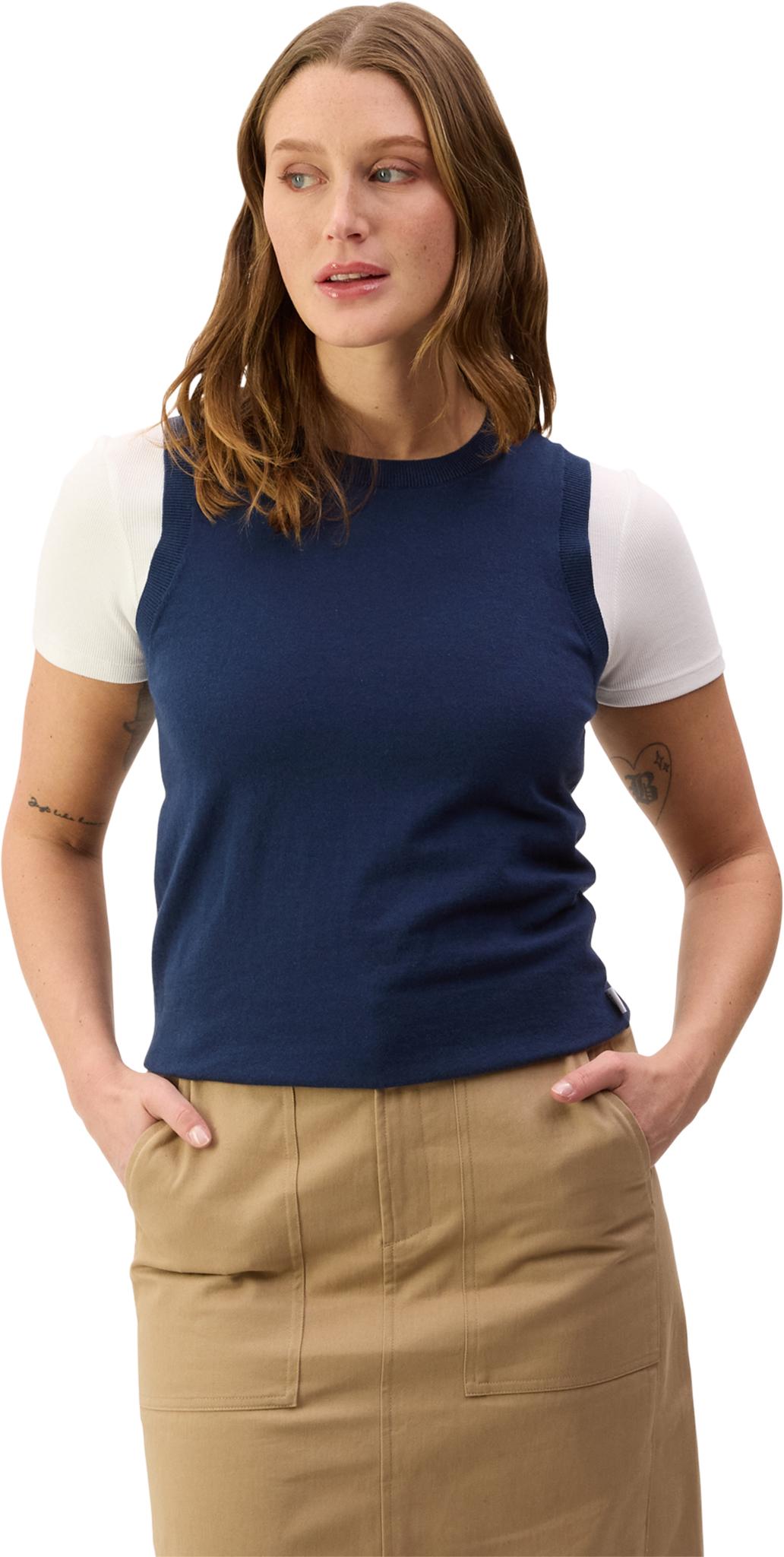 Product gallery image number 4 for product Westwood Light Knit Sweater Vest - Women's