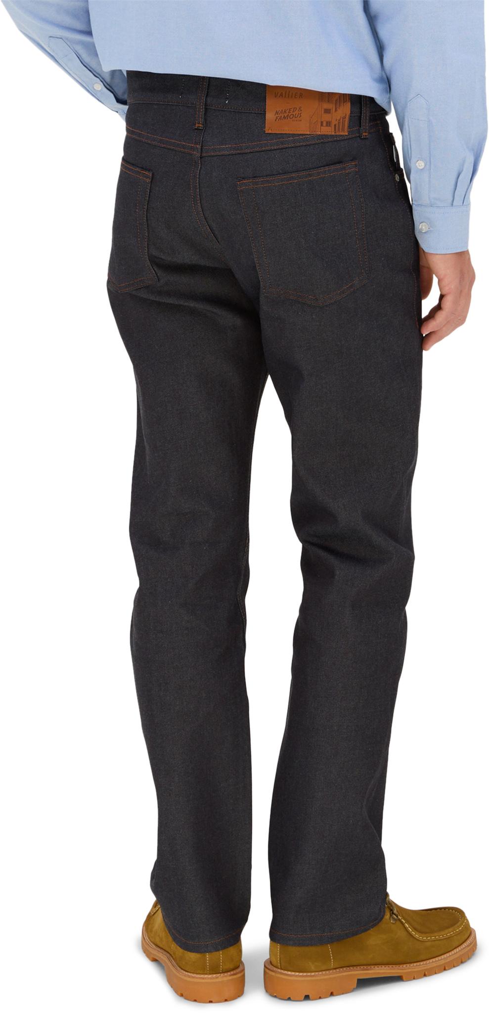 Product gallery image number 7 for product Vallier x Naked and Famous - Mile-Ex Guy Jeans - Stretch Denim 11oz. - Men's