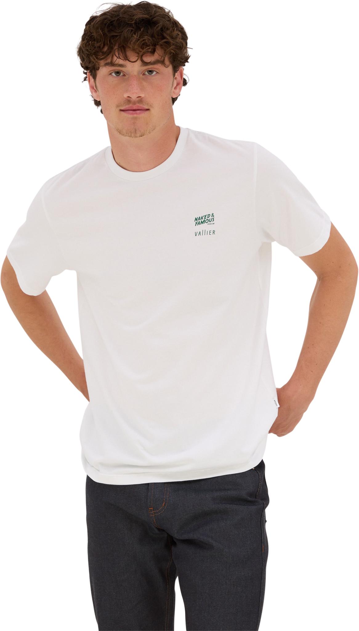 Product gallery image number 8 for product Vallier x Naked and Famous Nakano Organic Cotton Printed T-Shirt - Unisex