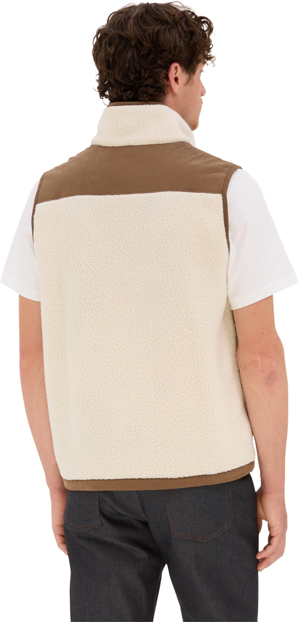 Product gallery image number 4 for product Lambeth Sherpa Sleeveless Vest - Unisex