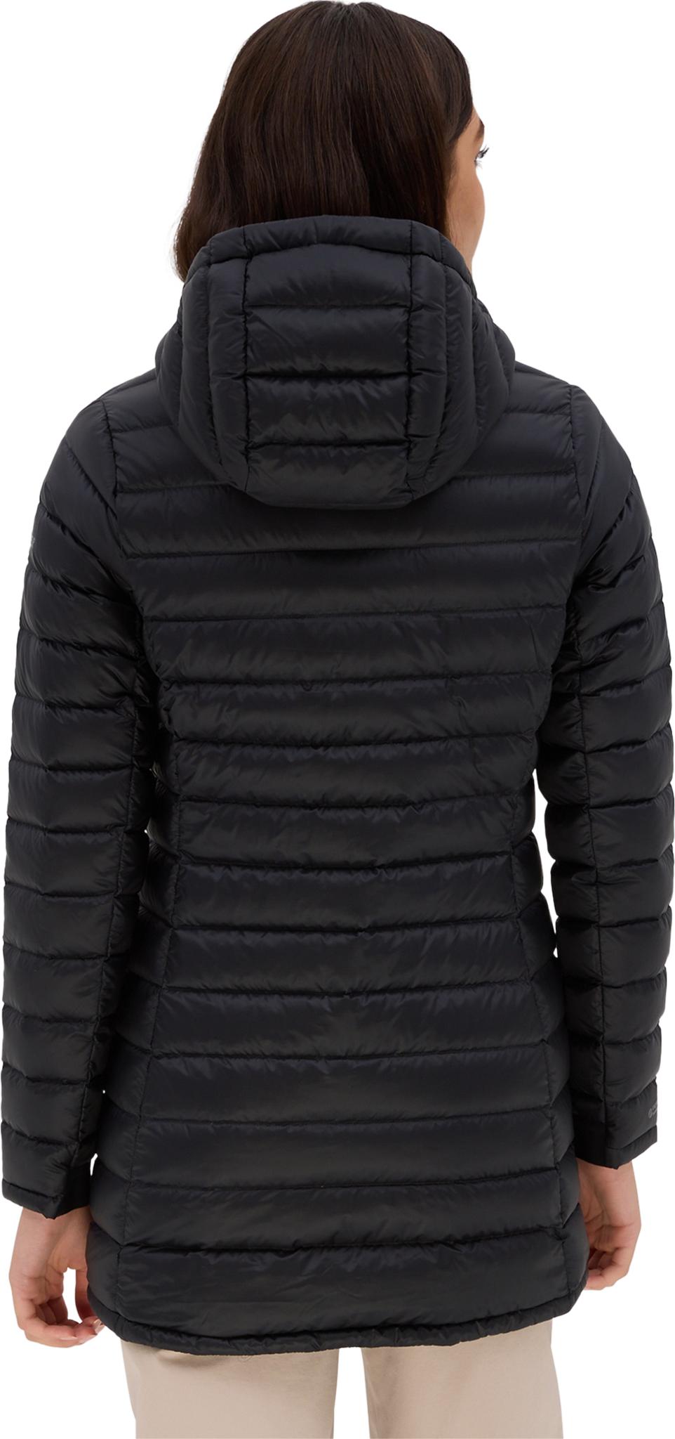 Product gallery image number 3 for product Manteau en duvet léger mi-long Vika - Femme