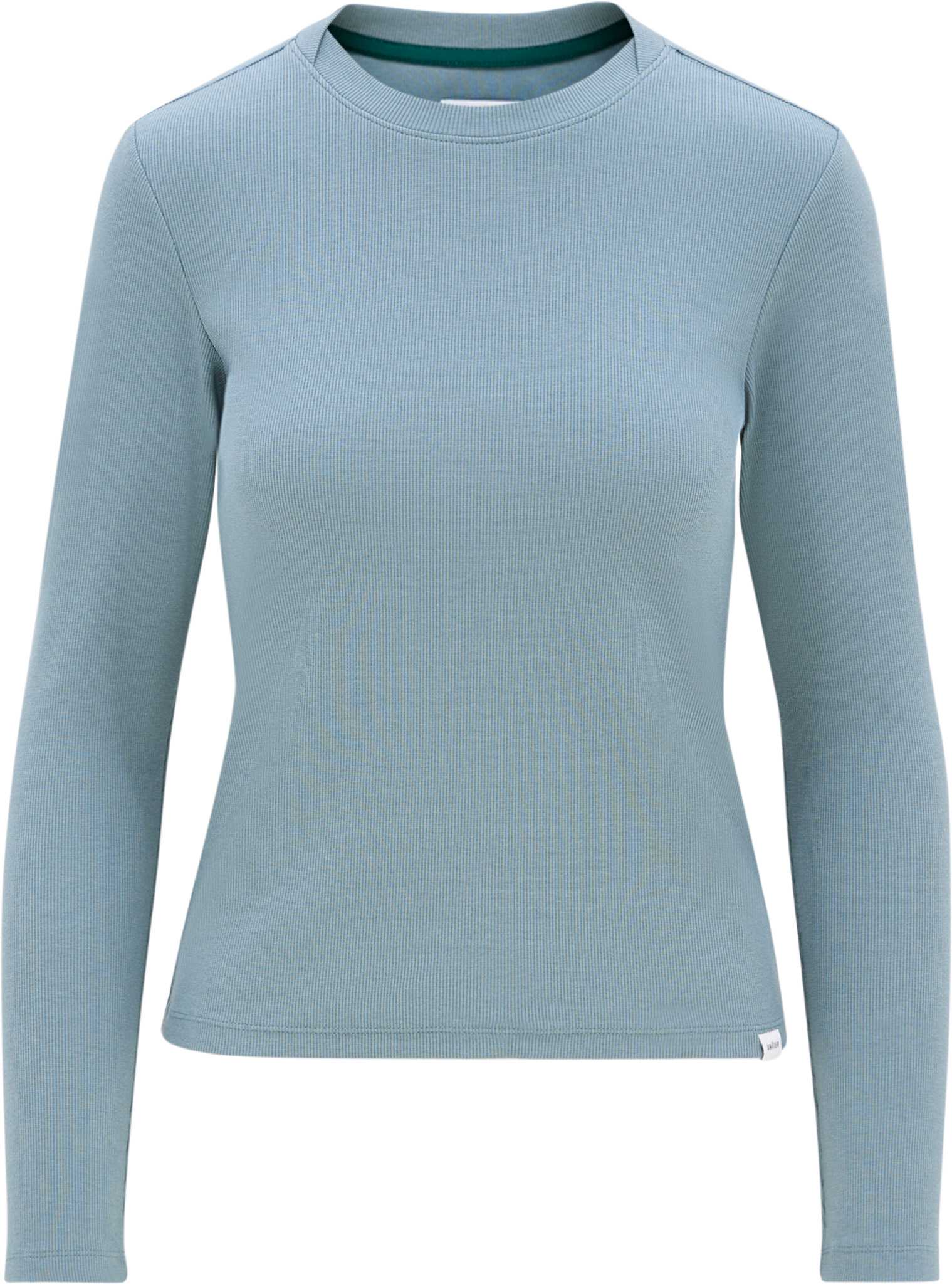 Image de produit pour T-shirt côtelé à manches longues Belgravia - Femme