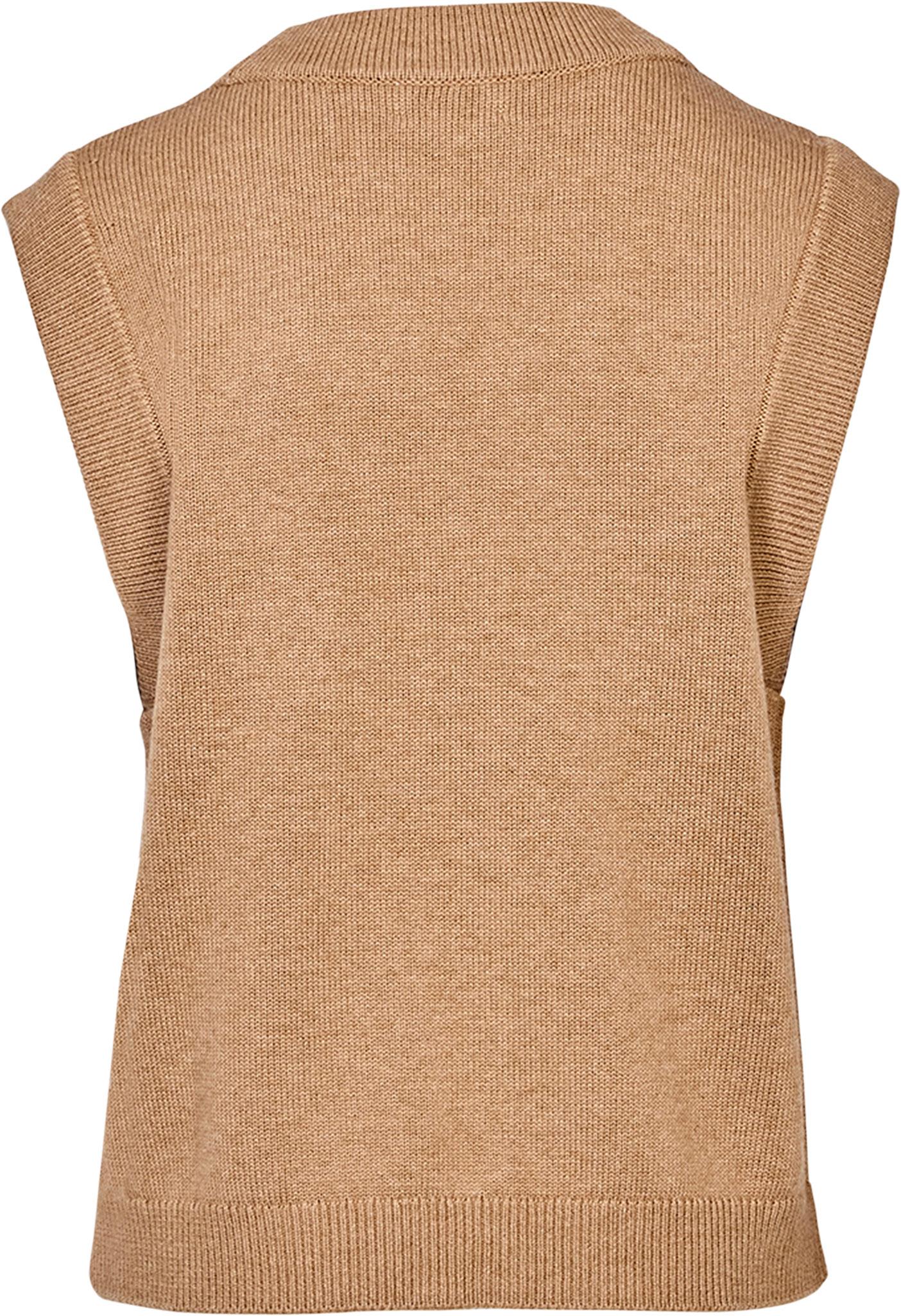 Product gallery image number 2 for product Soho Midweight Merino Blend Sweater Knit Vest - Women's