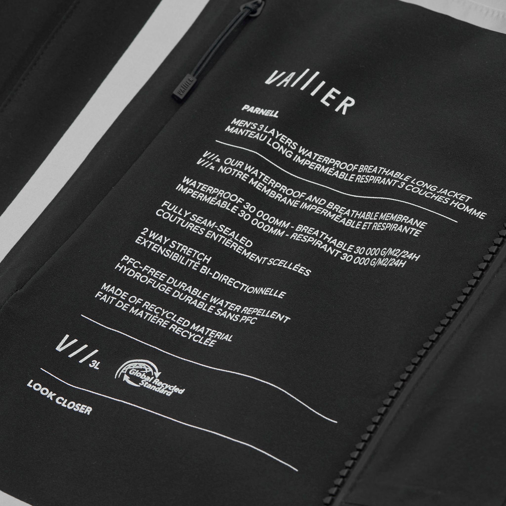 Numéro de l'image de la galerie de produits 3 pour le produit Manteau long imperméable à trois couches Parnell - Homme