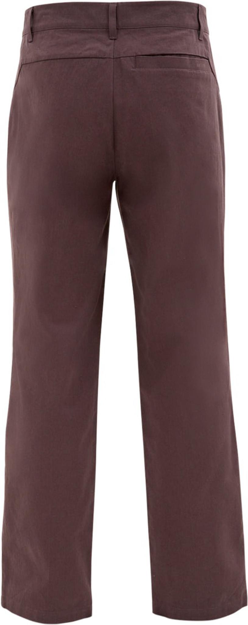 Product gallery image number 3 for product Plaka Straight Leg Pleated Twill Pants - Men's