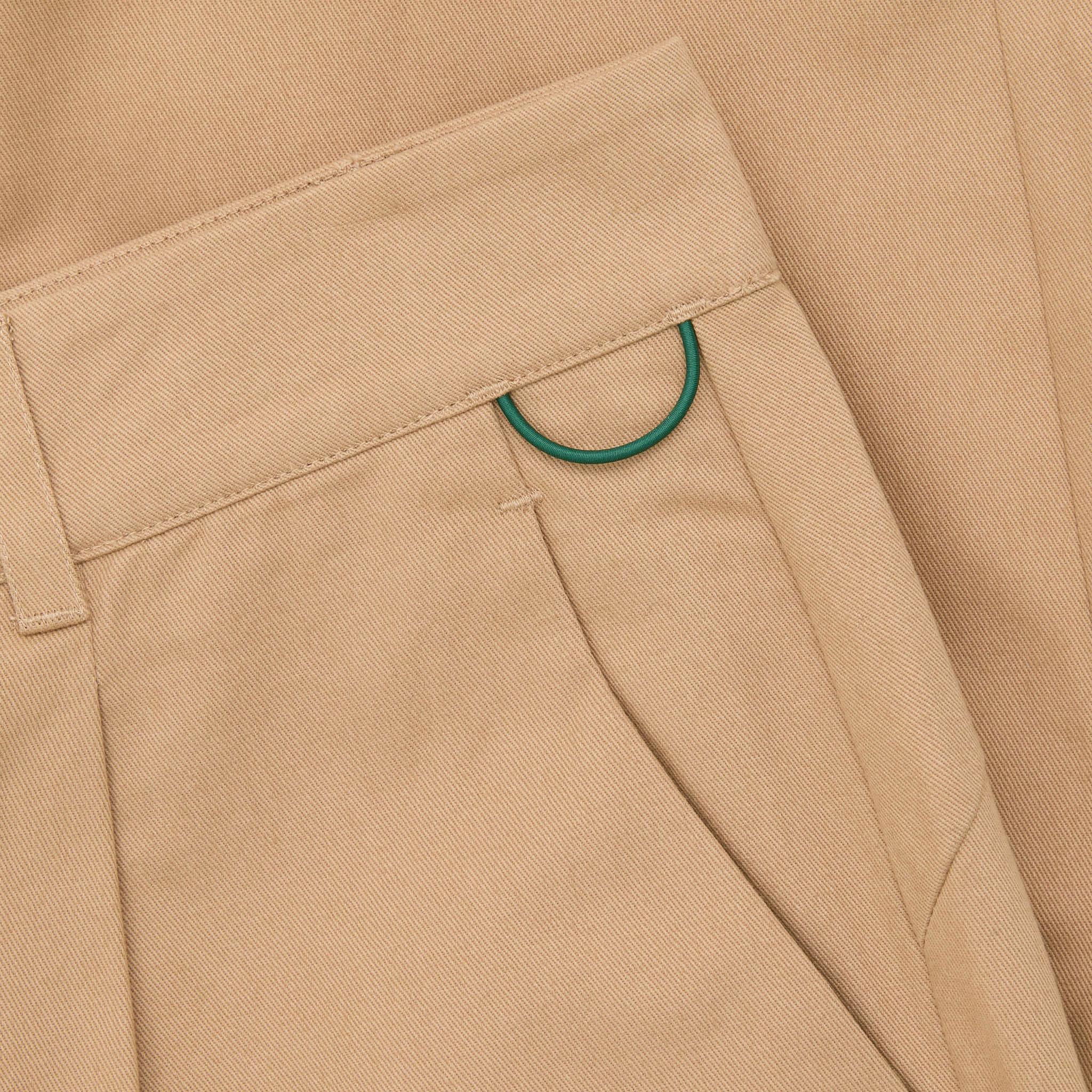 Product gallery image number 3 for product Plaka Straight Leg Pleated Twill Pants - Men's