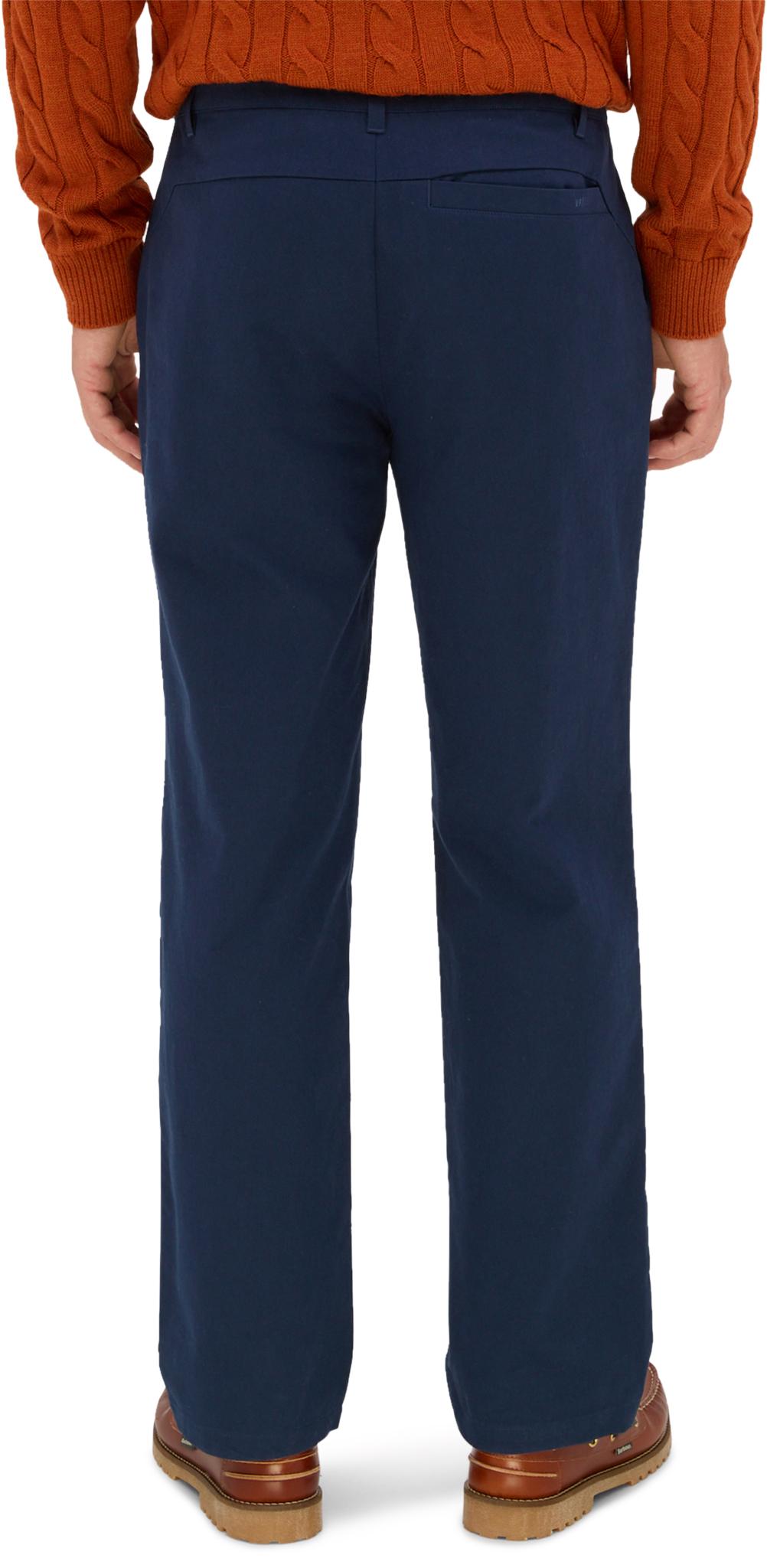 Product gallery image number 4 for product Plaka Straight Leg Pleated Twill Pants - Men's
