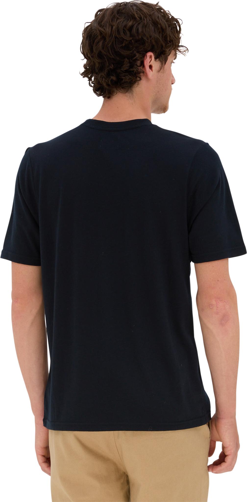 Product gallery image number 4 for product T-shirt décontracté en mérinos Newkolln - Homme