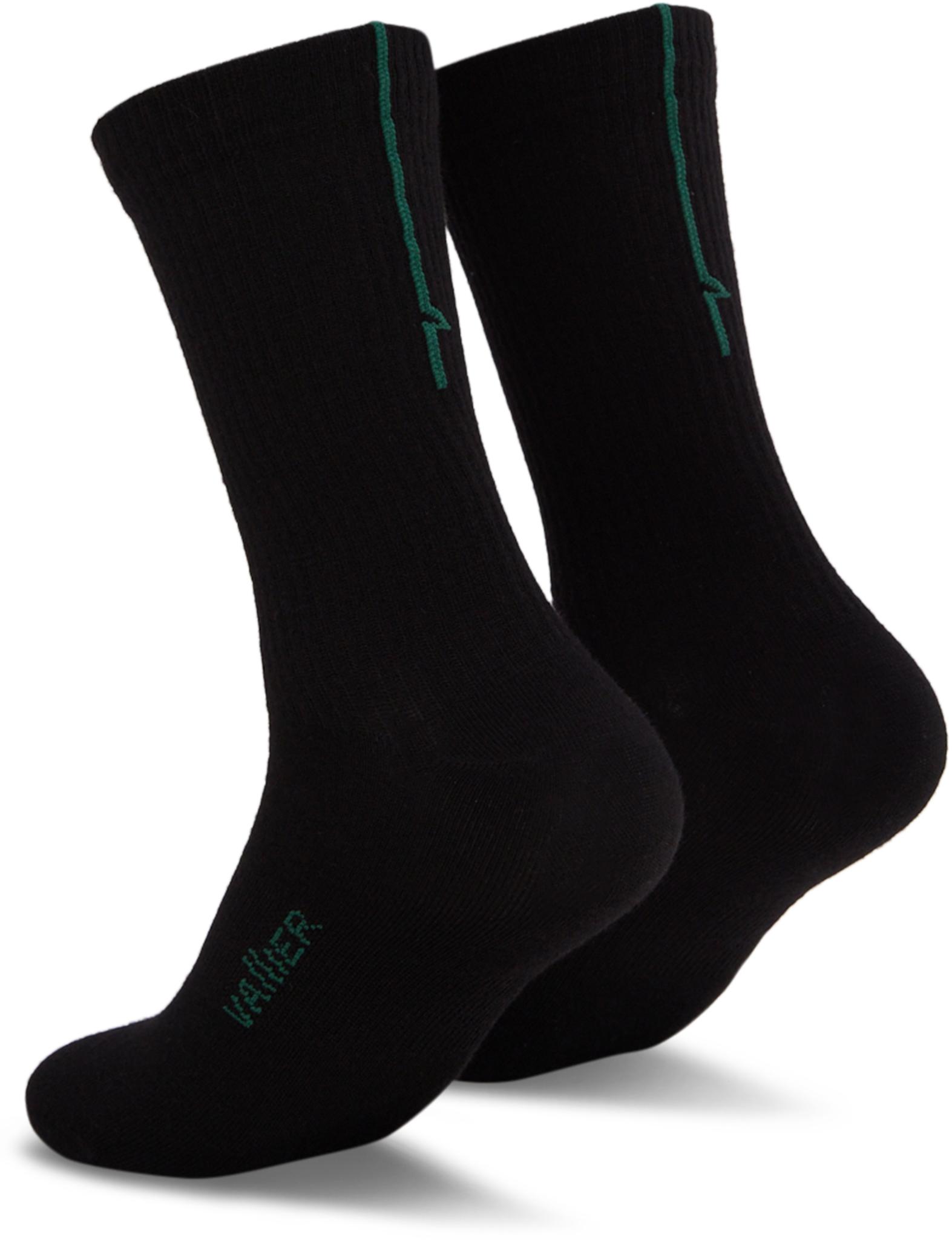Product gallery image number 3 for product Leme Merino Rib Crew Socks - 2-Pack- Unisex
