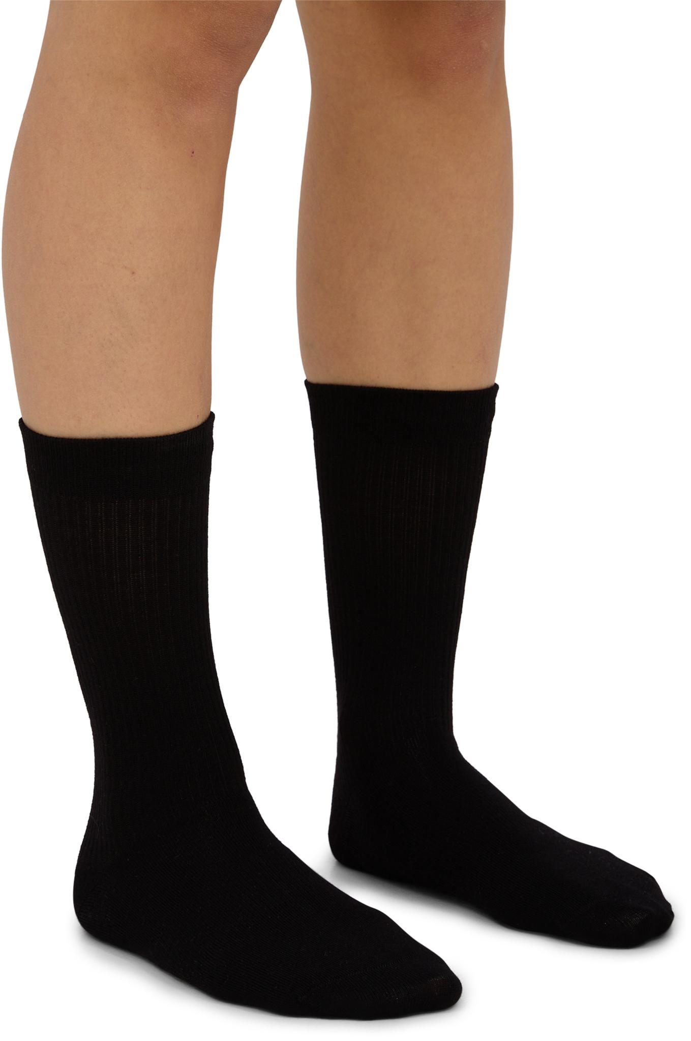Product gallery image number 4 for product Leme Merino Rib Crew Socks - 2-Pack- Unisex