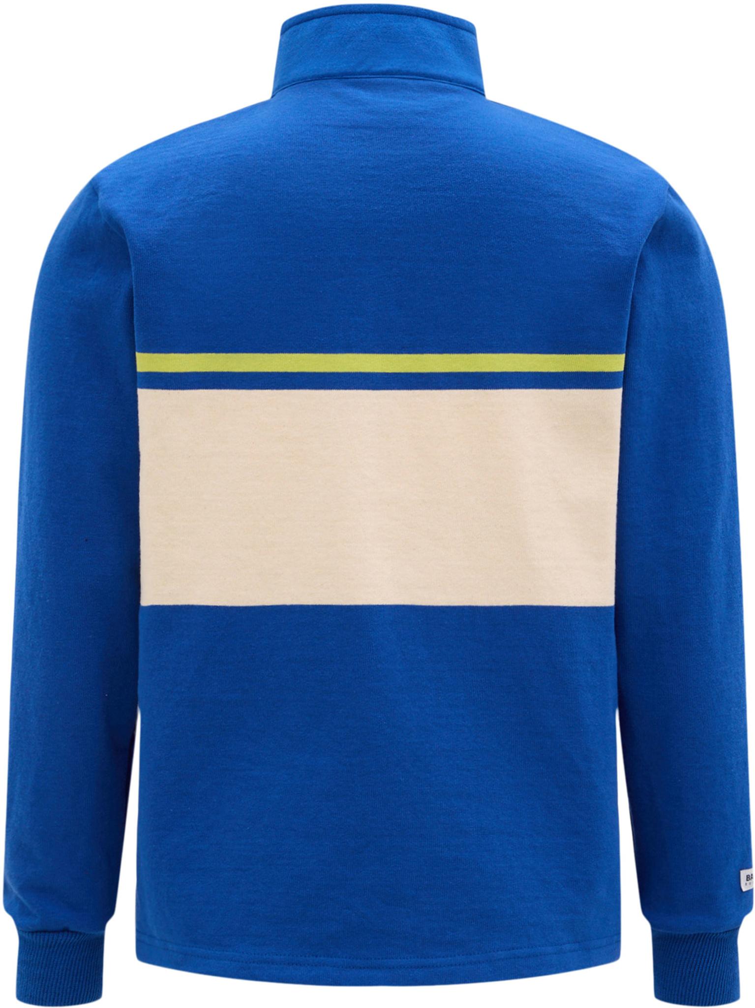 Product gallery image number 2 for product Vallier x Barbarian Ikoyi 1/4 Zip Rugby Shirt - Unisex