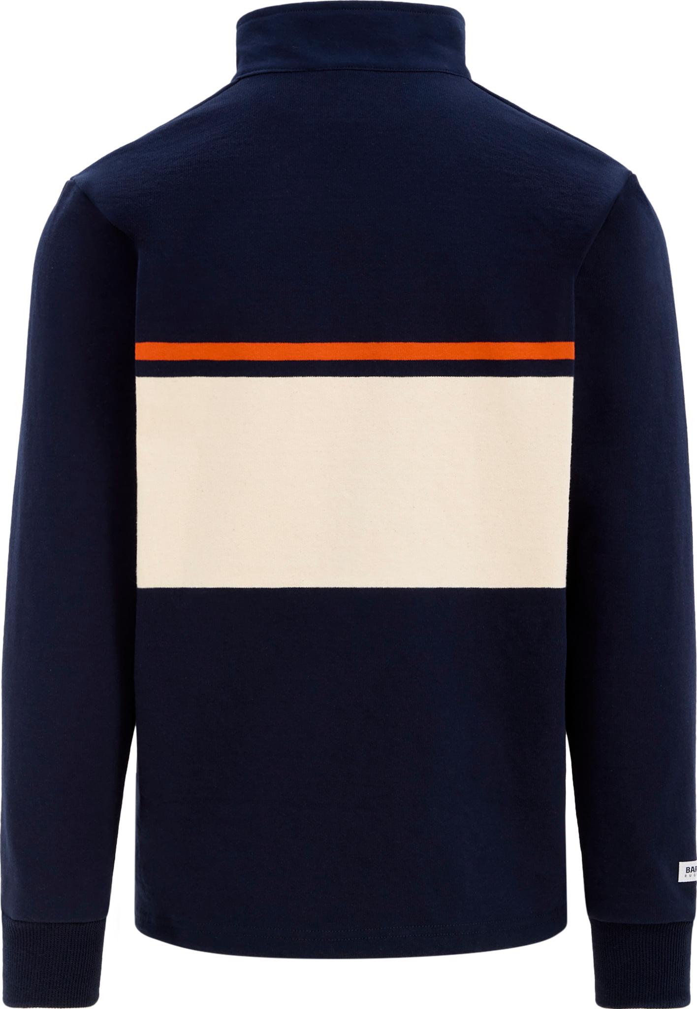 Product gallery image number 2 for product Vallier x Barbarian Ikoyi 1/4 Zip Rugby Shirt - Unisex