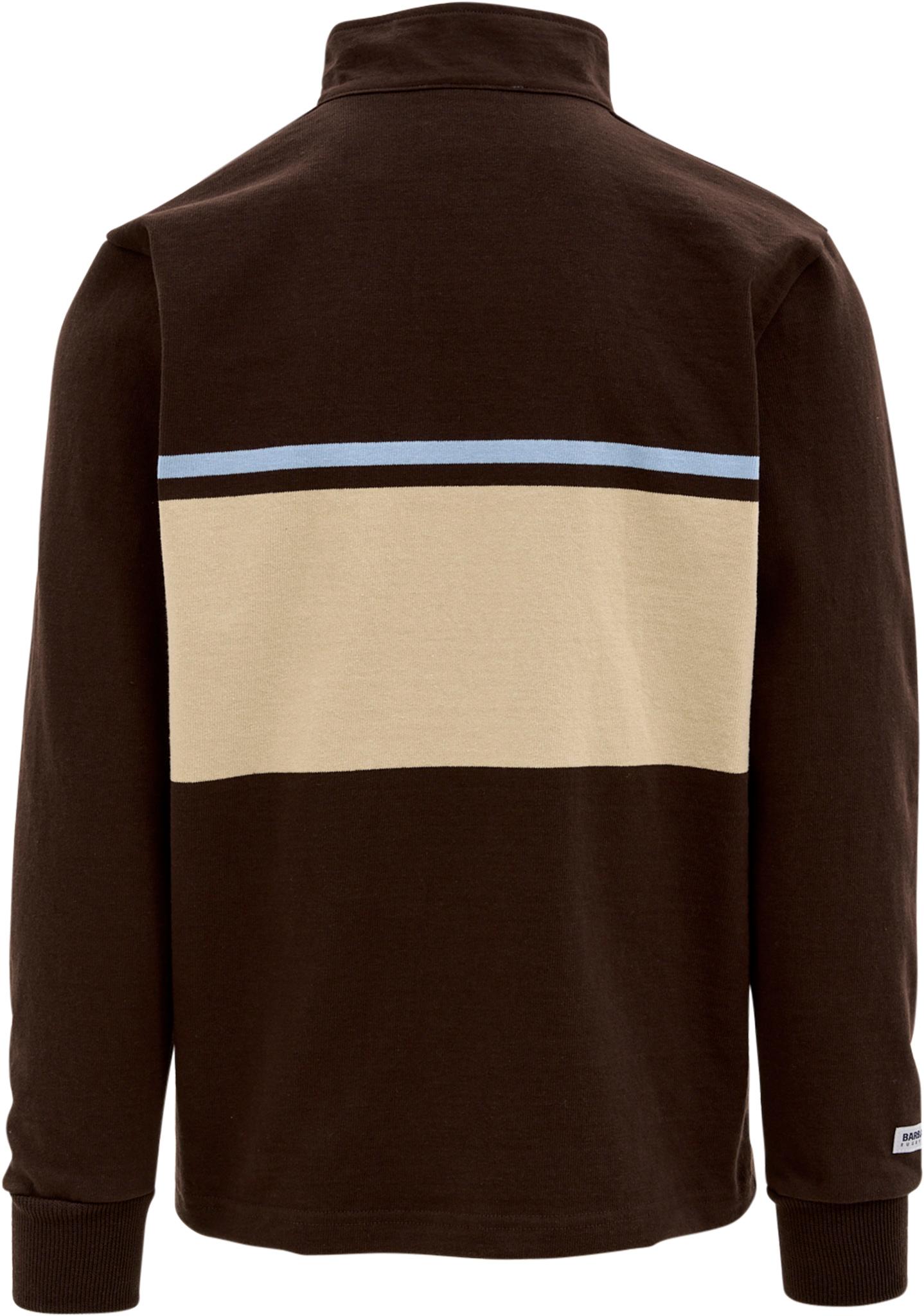 Product gallery image number 2 for product Vallier x Barbarian Ikoyi 1/4 Zip Rugby Shirt - Unisex