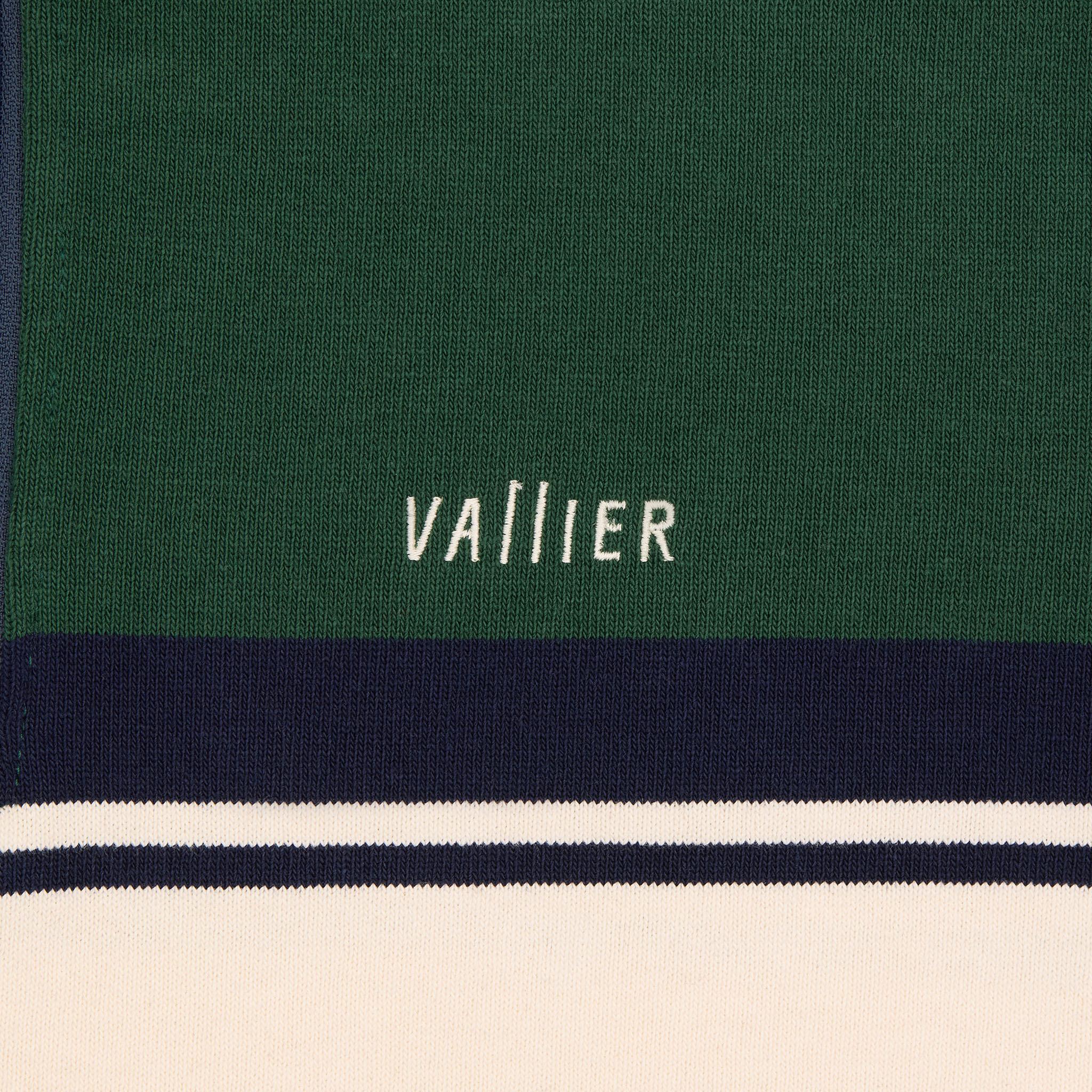 Product gallery image number 3 for product Vallier x Barbarian Ikoyi 1/4 Zip Rugby Shirt - Unisex