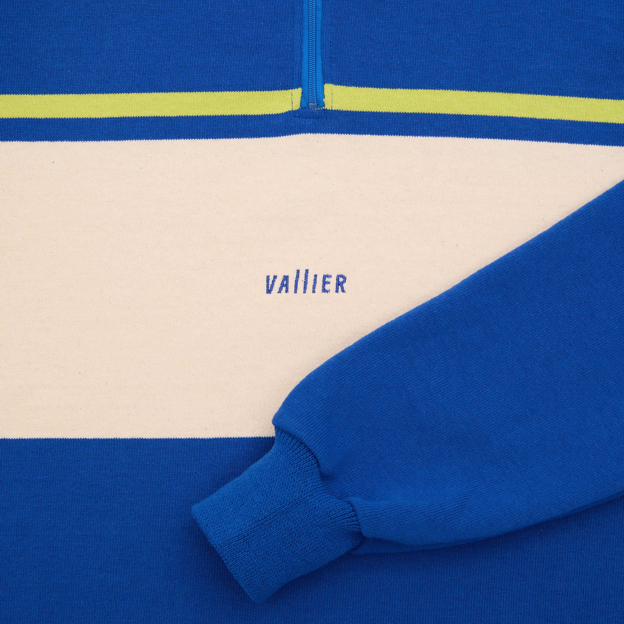 Product gallery image number 3 for product Vallier x Barbarian Ikoyi 1/4 Zip Rugby Shirt - Unisex