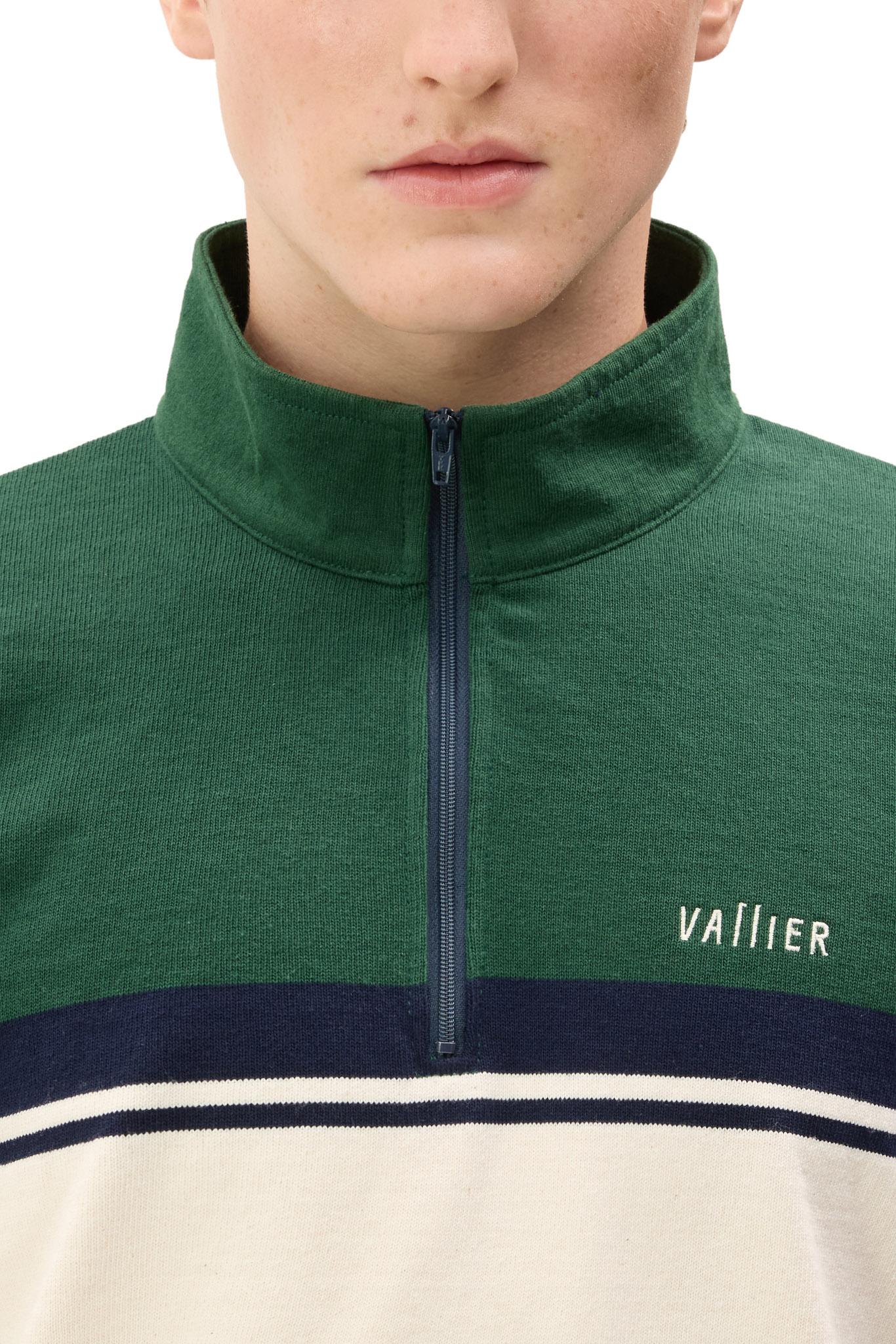 Product gallery image number 8 for product Vallier x Barbarian Ikoyi 1/4 Zip Rugby Shirt - Unisex