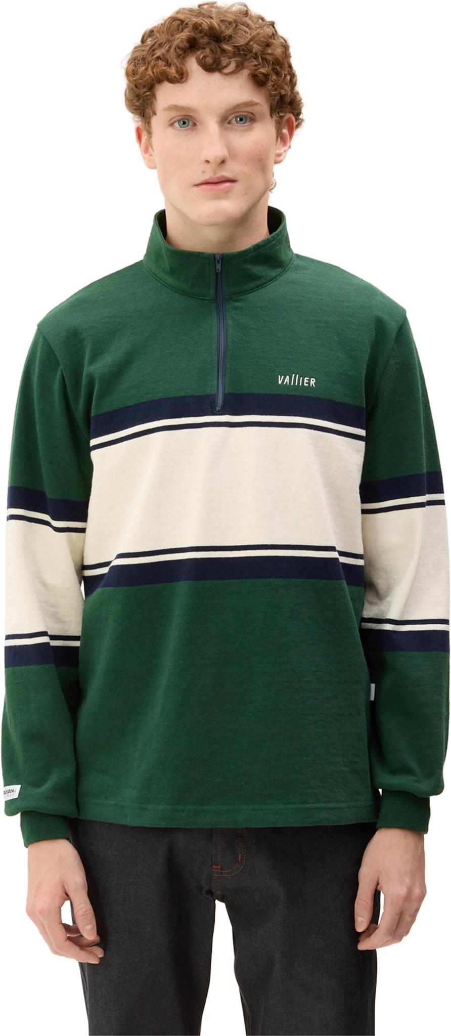 Product gallery image number 7 for product Vallier x Barbarian Ikoyi 1/4 Zip Rugby Shirt - Unisex