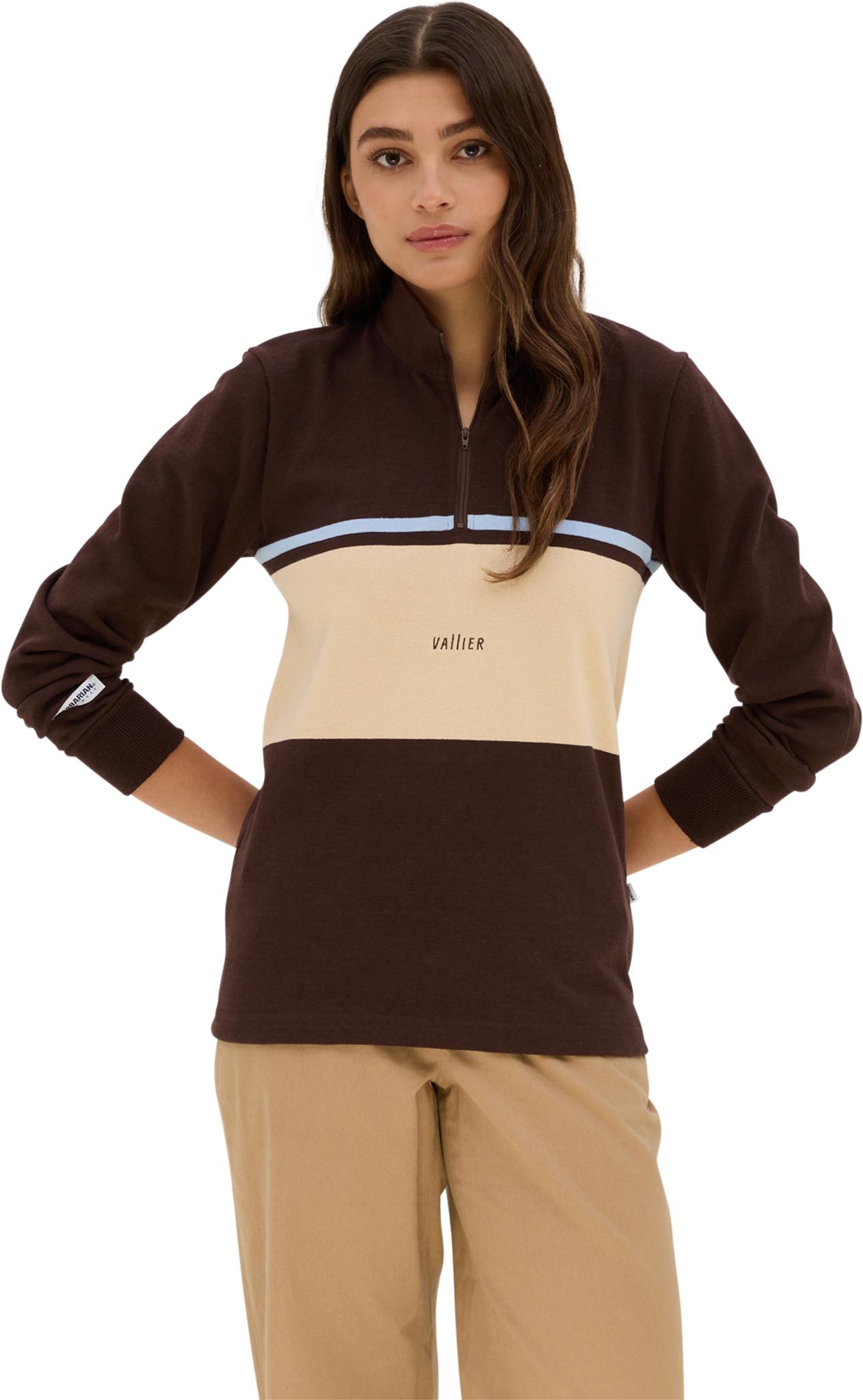 Product gallery image number 3 for product Vallier x Barbarian Ikoyi 1/4 Zip Rugby Shirt - Unisex