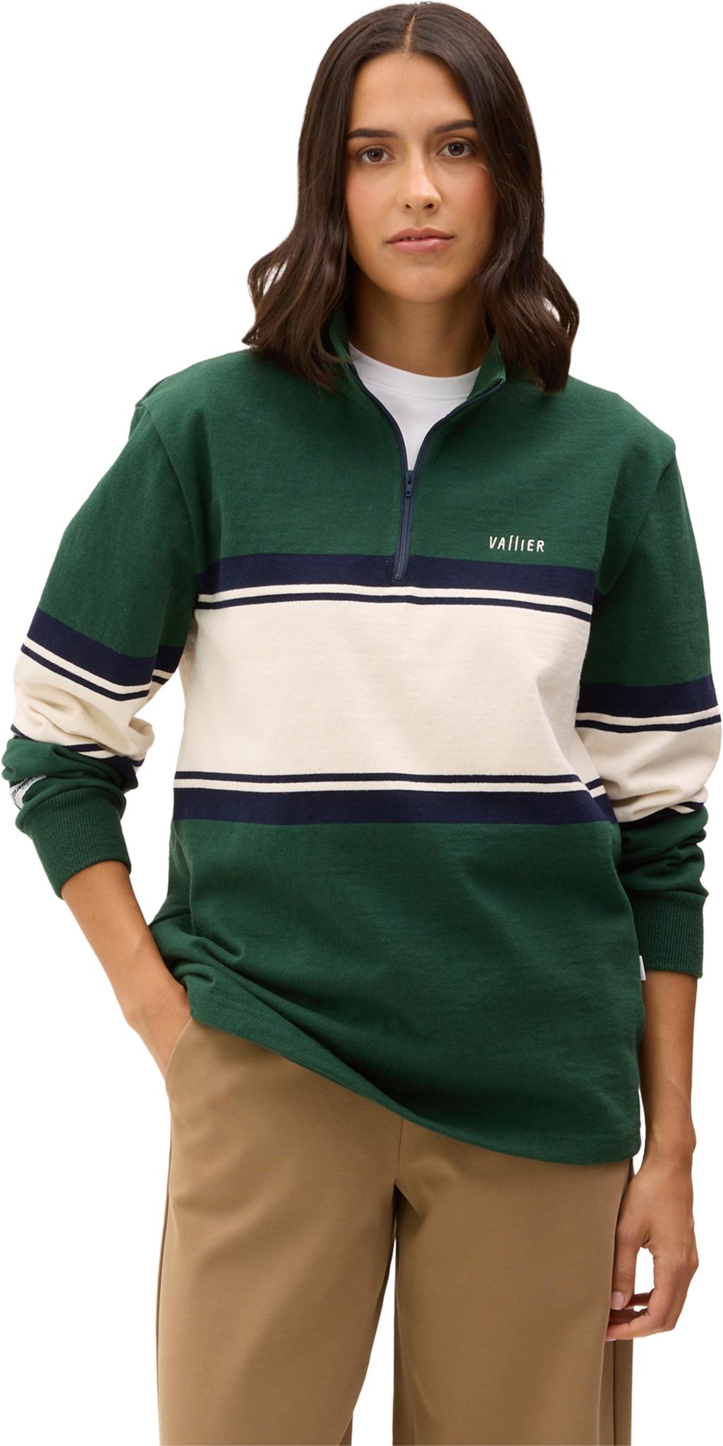 Product gallery image number 10 for product Vallier x Barbarian Ikoyi 1/4 Zip Rugby Shirt - Unisex