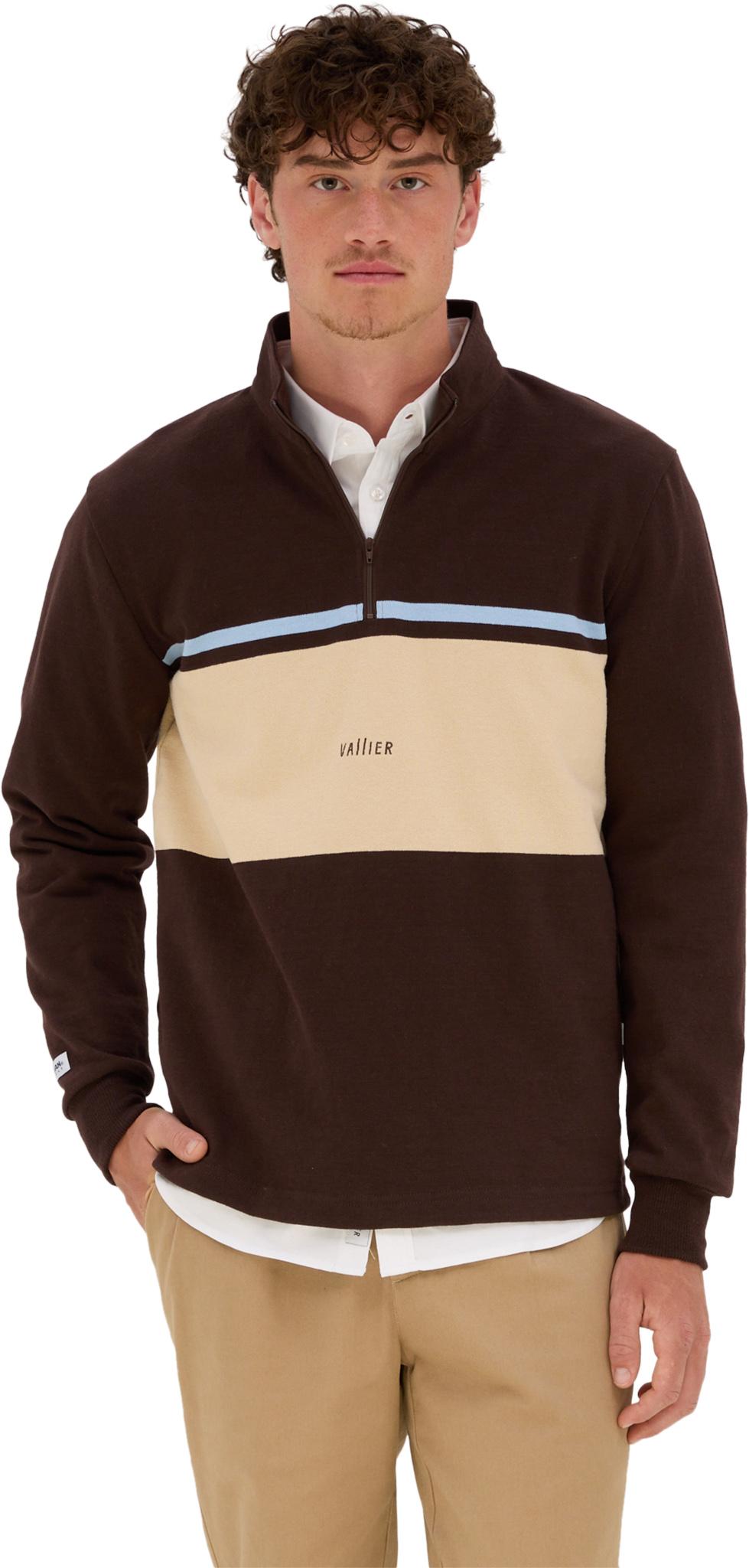 Product gallery image number 4 for product Vallier x Barbarian Ikoyi 1/4 Zip Rugby Shirt - Unisex