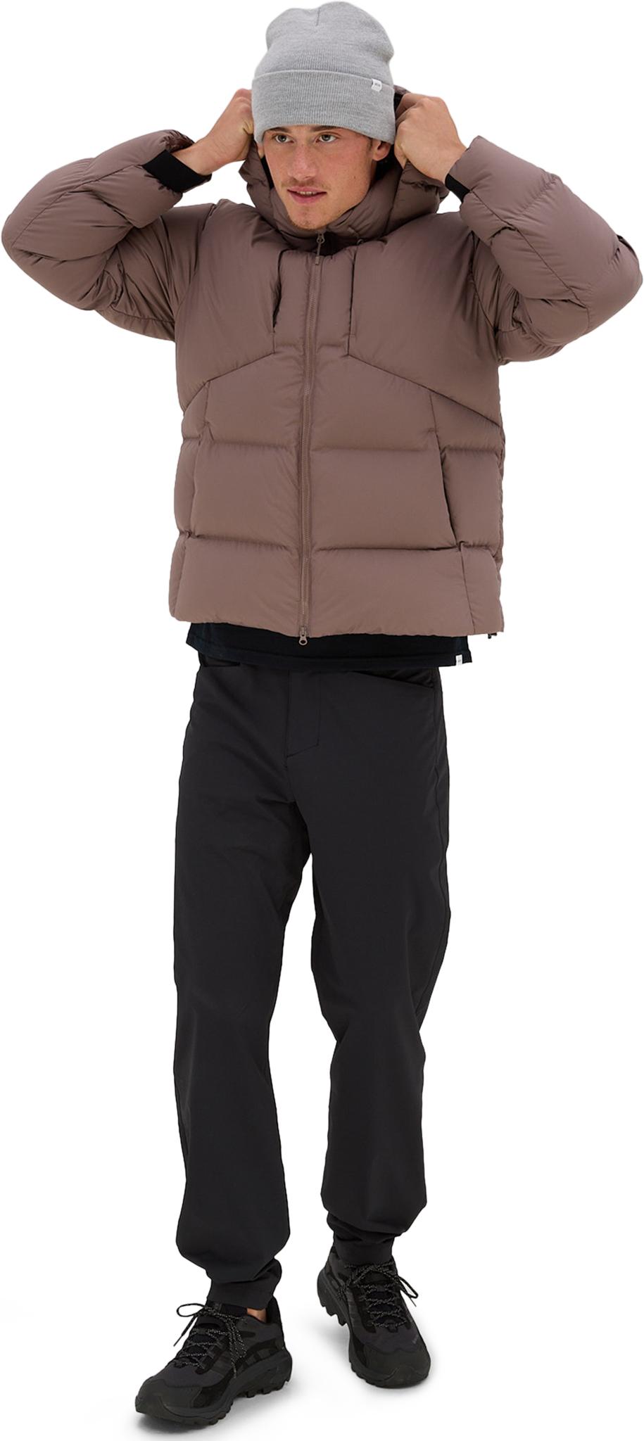 Product gallery image number 4 for product Amager Stowable Hood Short Puffer Down Jacket - Men's